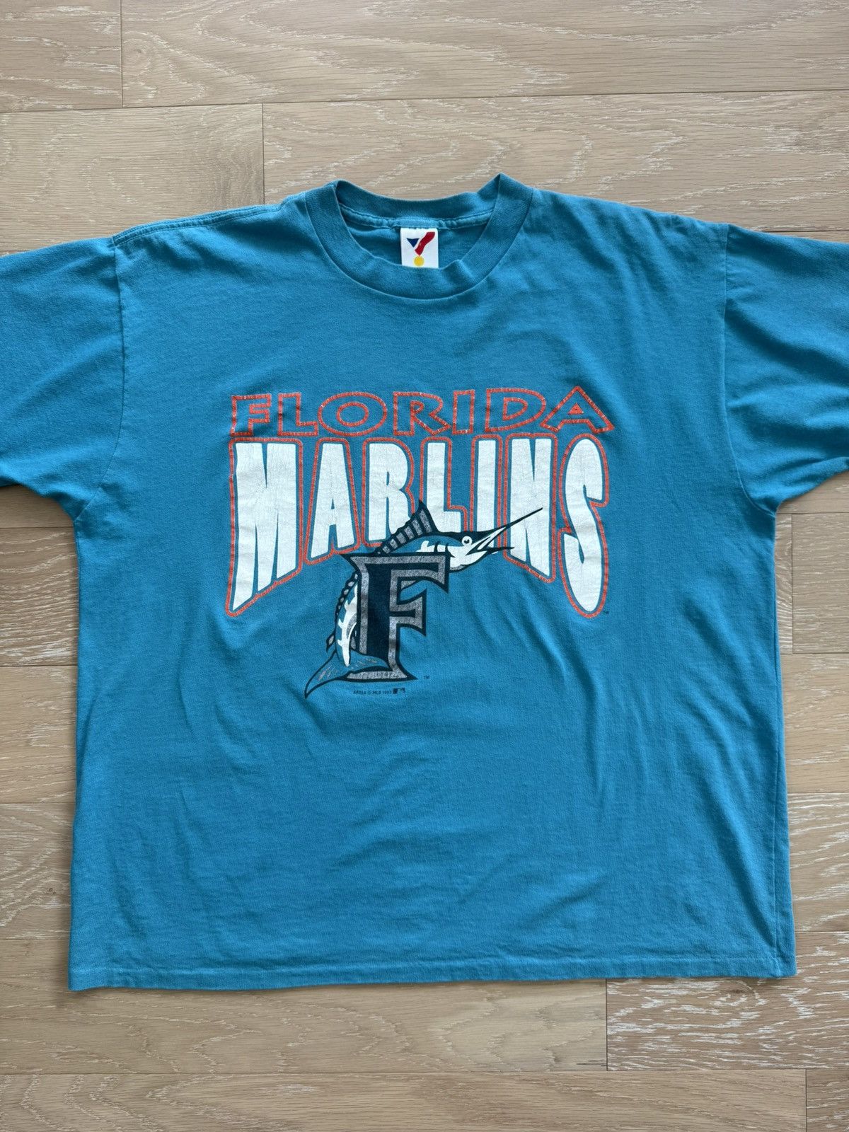 MLB Vintage ‘93 Florida Marlins MLB Shirt Size US XL / EU 56 / 4 - 9 Thumbnail