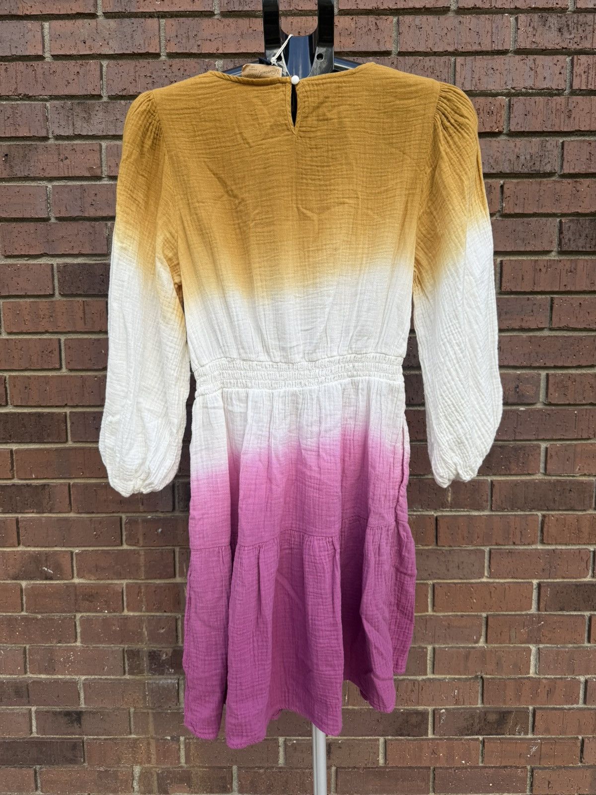 Other Universal Thread Ombre Gauze Long Sleeve Dress Women Medium Size M / US 6-8 / IT 42-44 - 4 Thumbnail