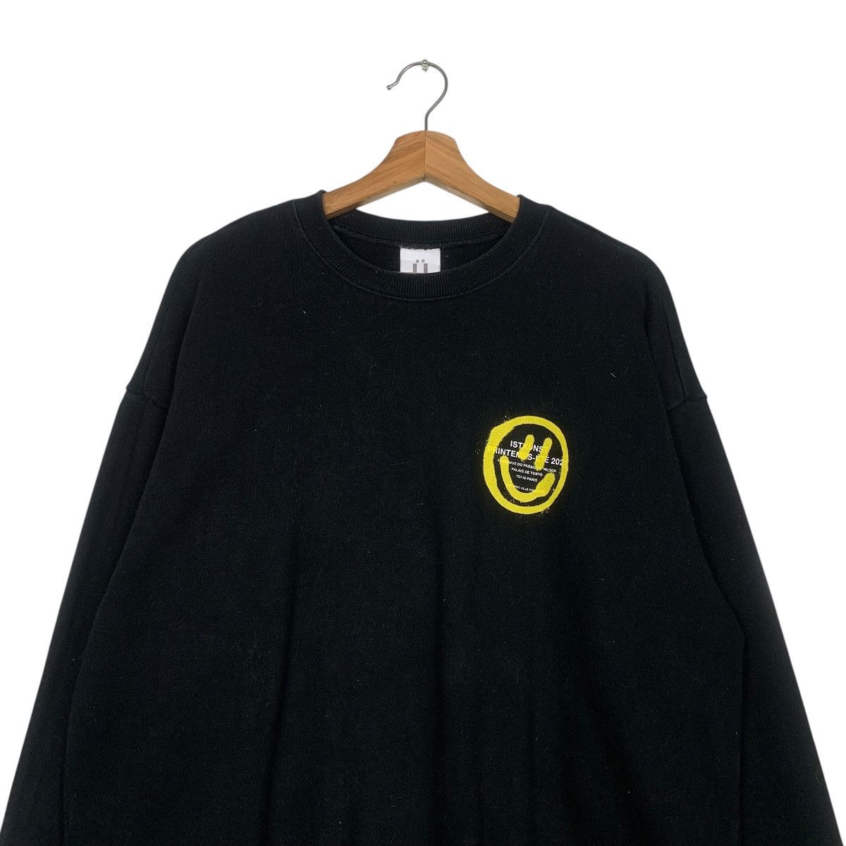 Japanese Brand Japanese Brand Istkunst Big Logo Crewneck sweatshirt Size US M / EU 48-50 / 2 - 2 Thumbnail