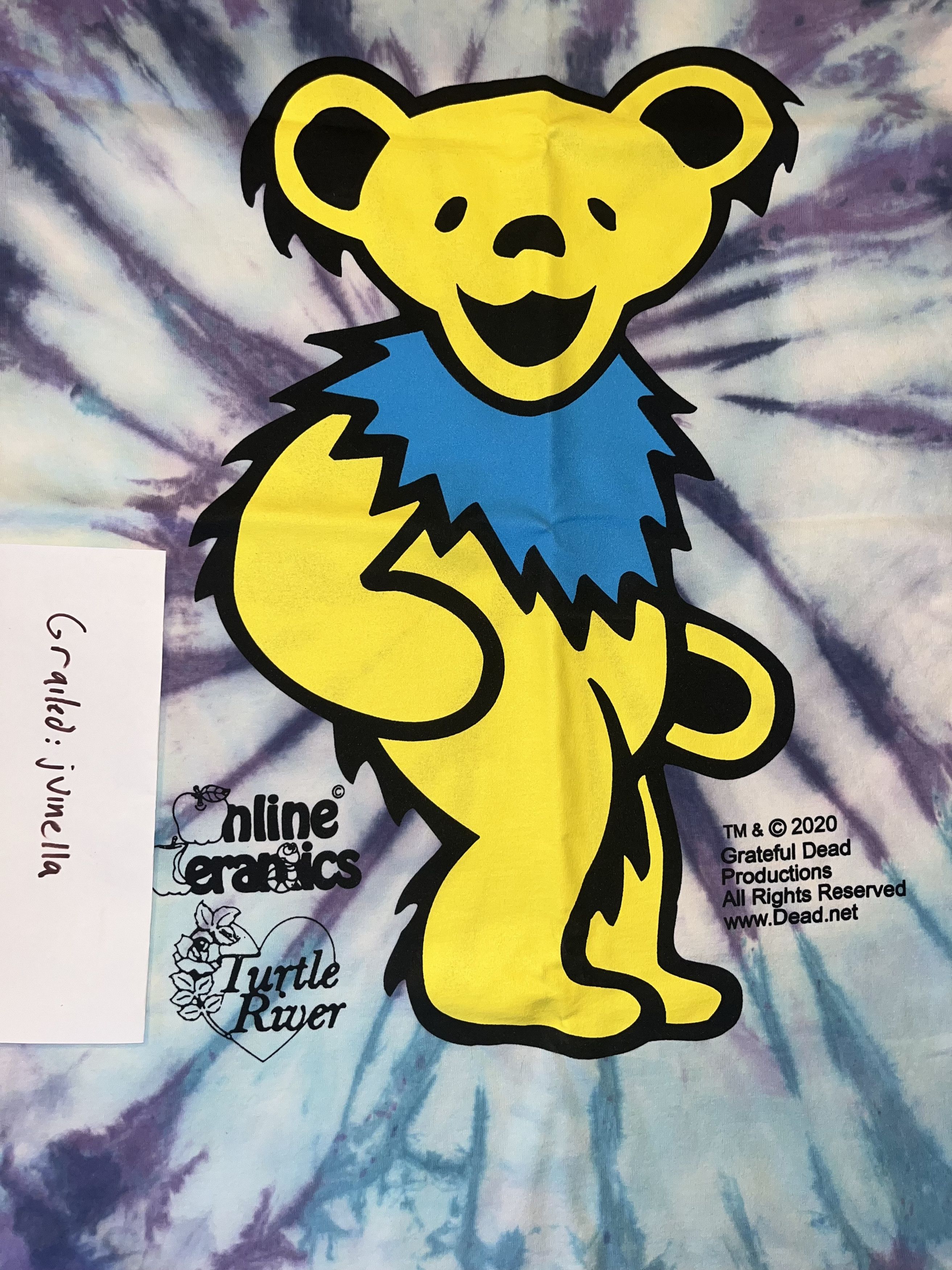 Grateful Dead × Online Ceramics Online ceramics Grateful Dead tee size L brand new tie dye Size US L / EU 52-54 / 3 - 3 Thumbnail