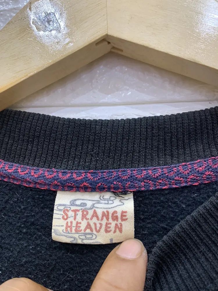 Japanese Brand Vintage Strange Heaven KOl glitter print sukajan sweatshirt Size US L / EU 52-54 / 3 - 6 Thumbnail