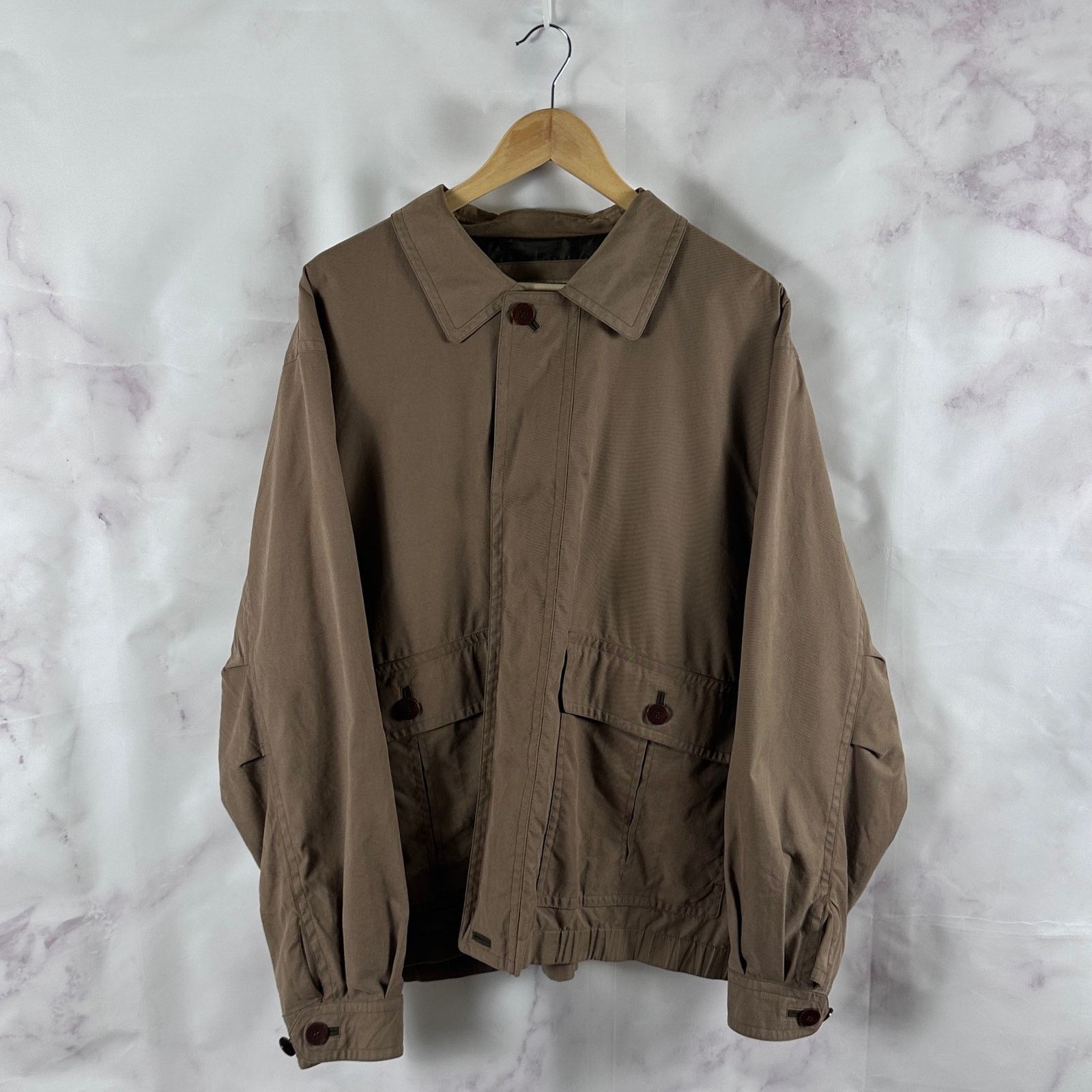 Vintage RFT by Rainforest Tan Zip-Up Jacket Size US XL / EU 56 / 4 - 1 Thumbnail