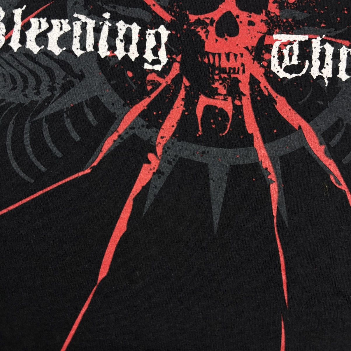 Band Tees Bleeding through - Skull spider 00’s Size US XL / EU 56 / 4 - 3 Thumbnail