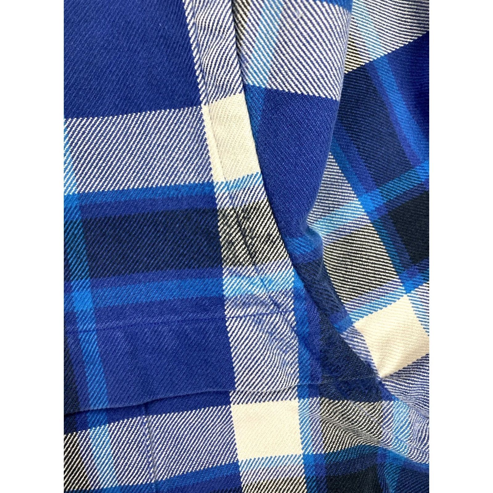 Polo Ralph Lauren VINTAGE Polo Ralph Lauren Heavyweight Plaid Shirt Men Medium Blue Long Sleeve Size US M / EU 48-50 / 2 - 3 Thumbnail