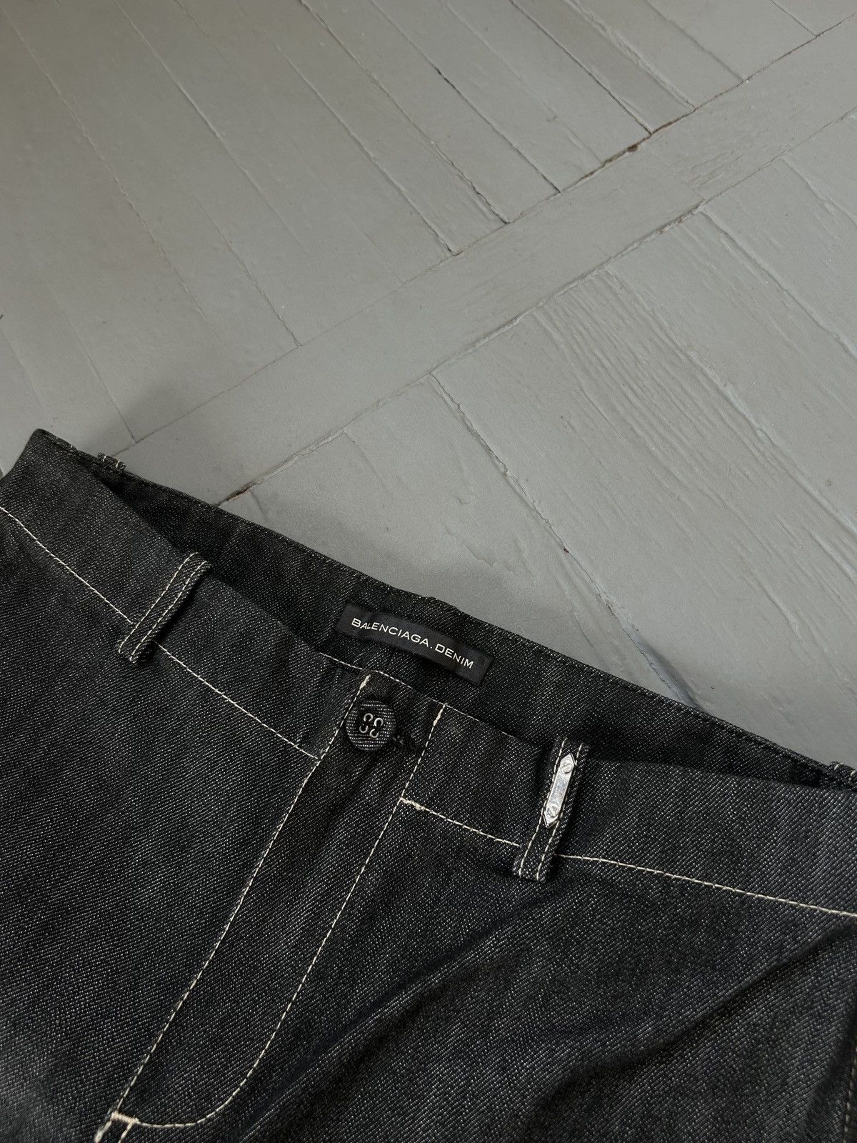 Balenciaga Balenciaga denim pants jeans Size 27" / US 4 / IT 40 - 4 Thumbnail