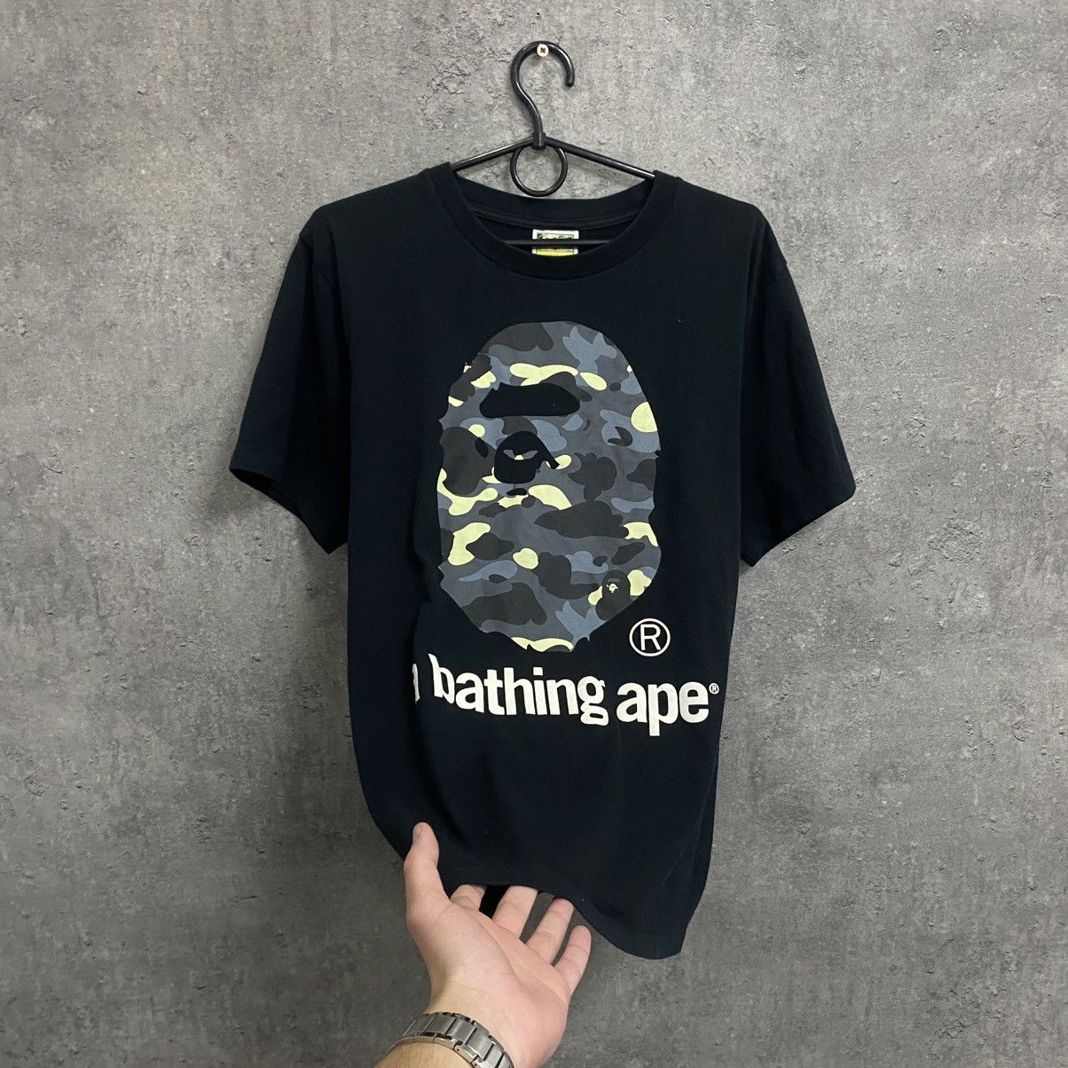 Bape A Bathing Ape Bape T-shirt Big Head Camo Mens Size US M / EU 48-50 / 2 - 2 Thumbnail
