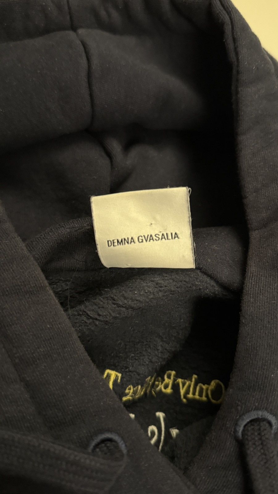 Vetements AW 2019 Vetements Hi. I Dont Care Thanks hoodie Size US XS / EU 42 / 0 - 5 Thumbnail