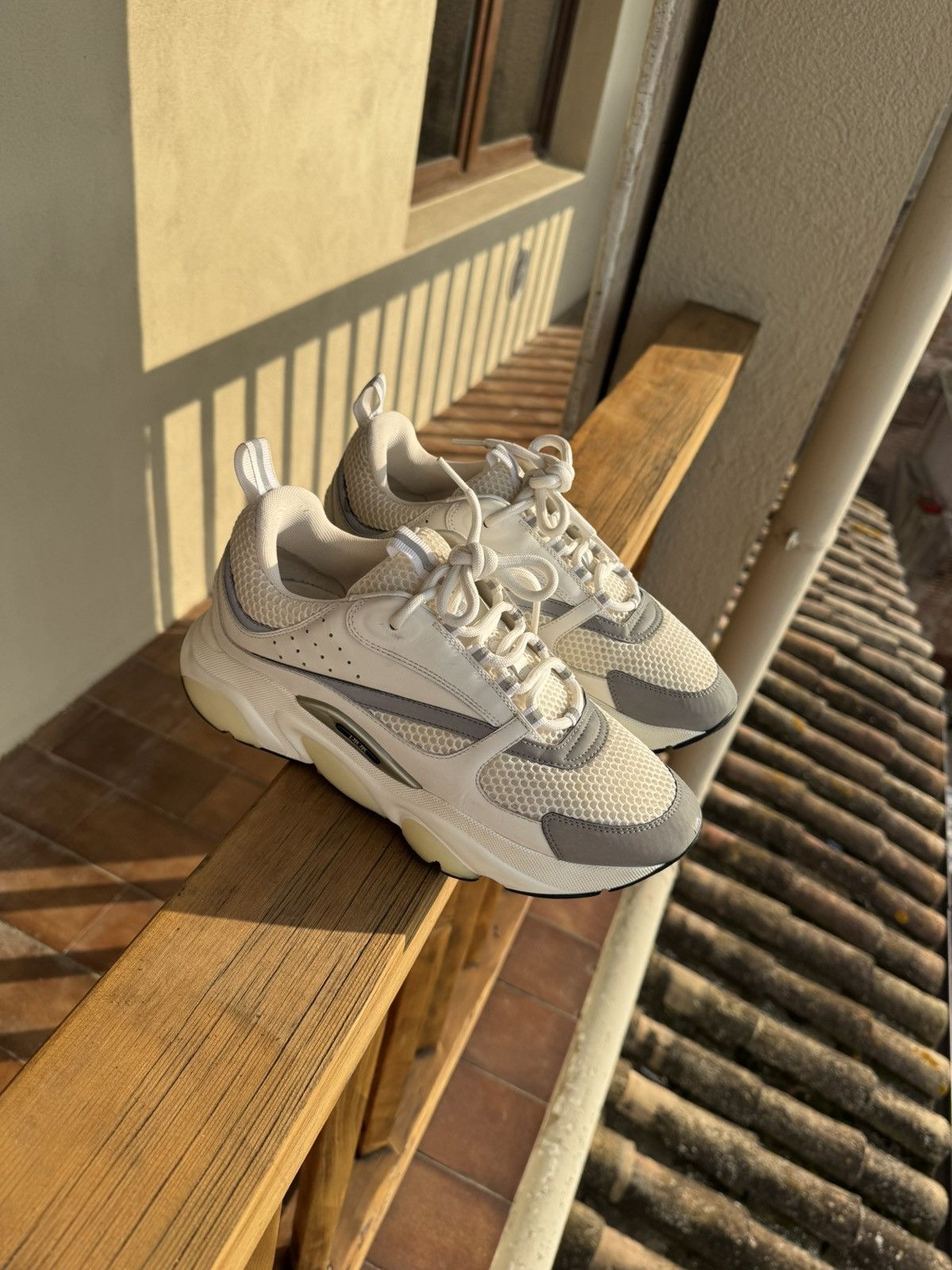 Dior Dior b22 white beige Size US 8.5 / EU 41-42 - 9 Thumbnail