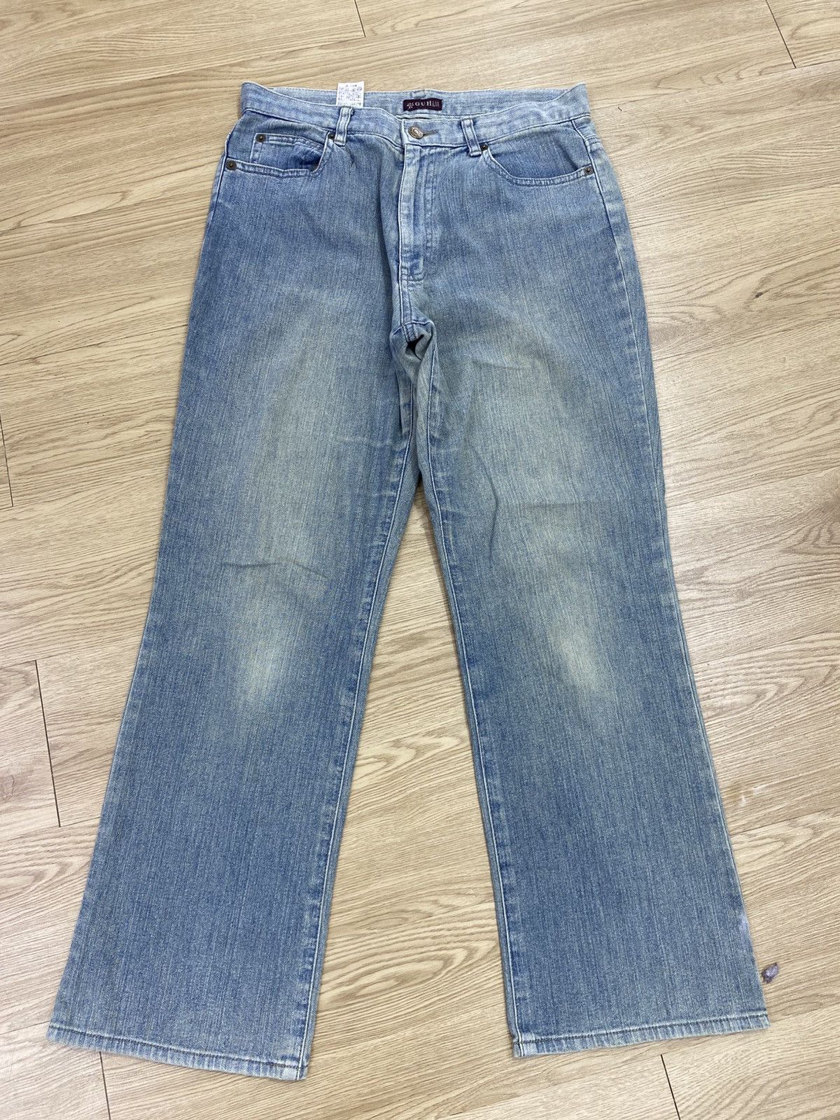 Japanese Brand Japanese Brand Faded Wash Loose Style Jeans Size US 30 / EU 46 - 1 Thumbnail