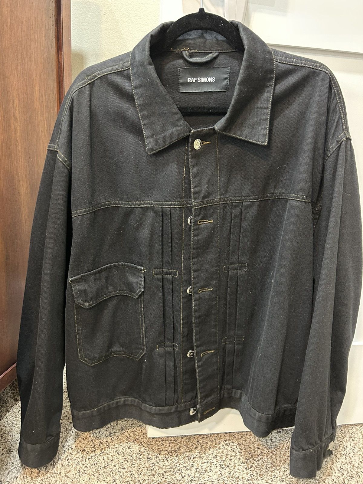 Raf Simons Raf Simons SS17 Denim Short Coat Size US S / EU 44-46 / 1 - 1 Thumbnail