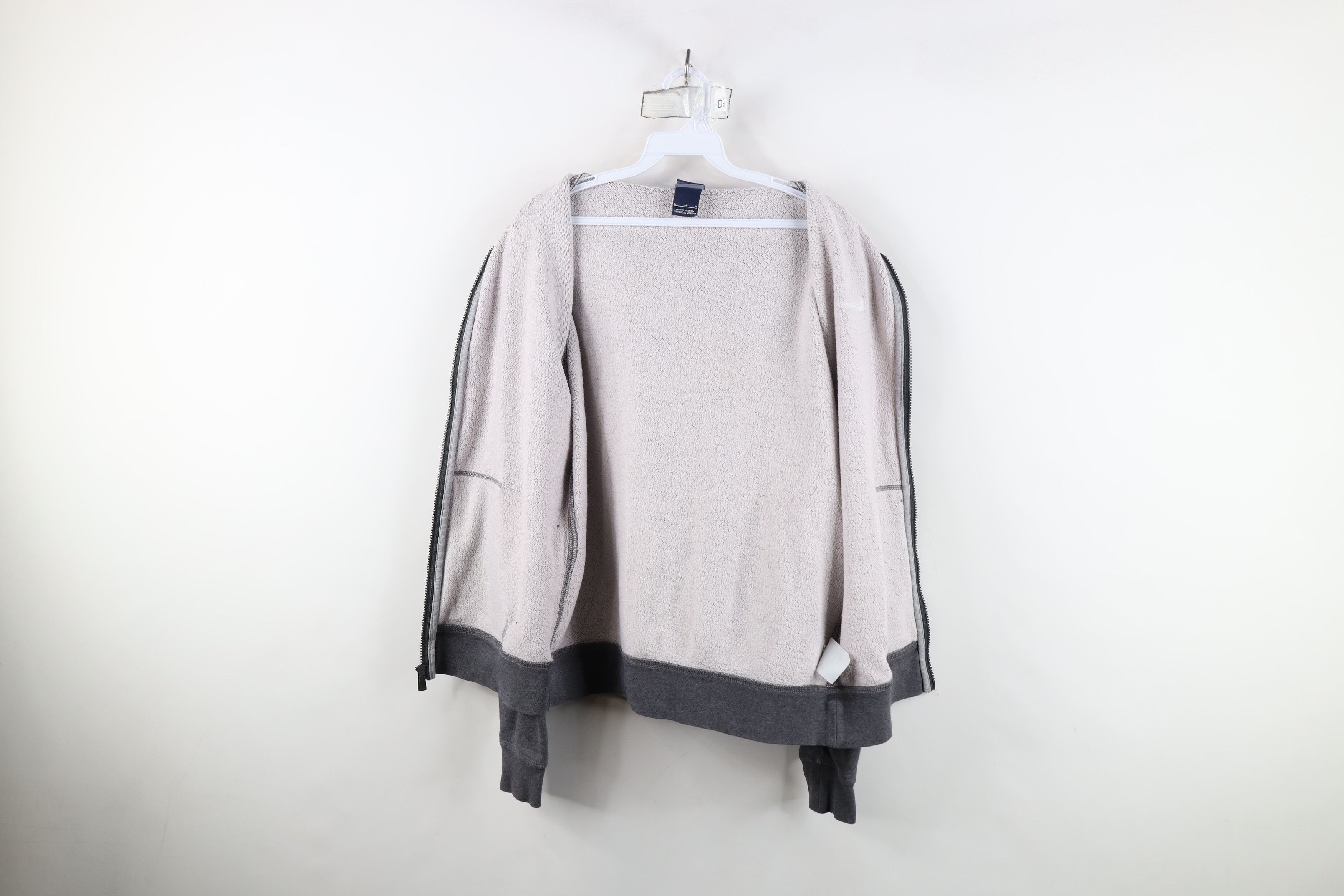 Nike Vintage Nike Mini Swoosh Full Zip Hoodie Sweatshirt Gray Size US M / EU 48-50 / 2 - 11 Thumbnail