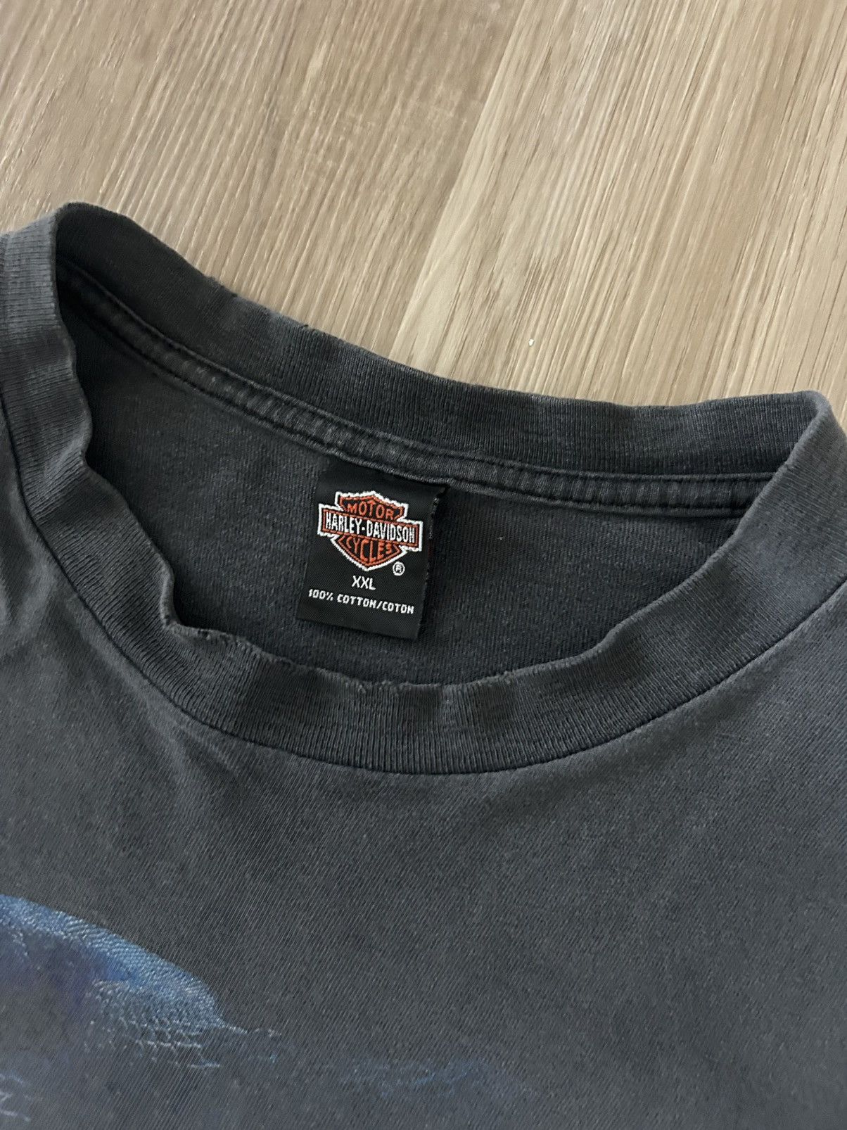 Harley Davidson Vintage Harley Davidson Snake Tee Size US XL / EU 56 / 4 - 3 Thumbnail