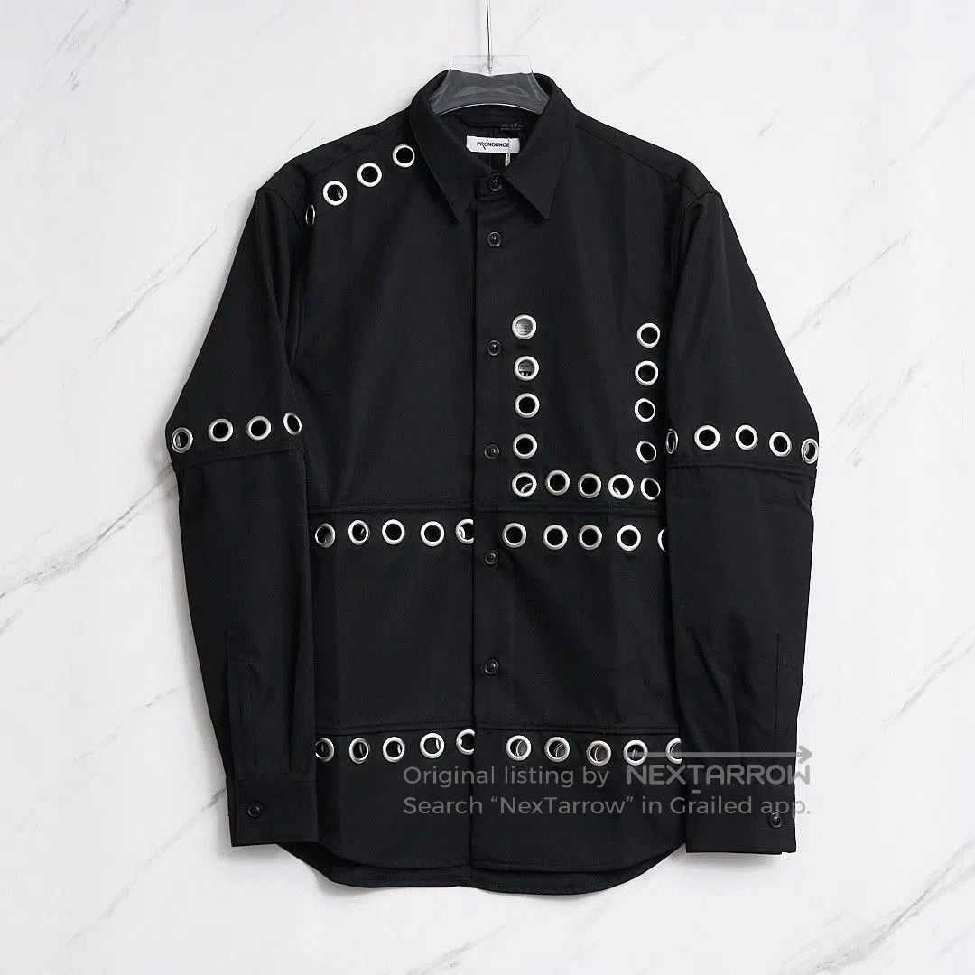 Other Pronounce Men's Hollow Metal Shirt. Size US S / EU 44-46 / 1 - 1 Thumbnail