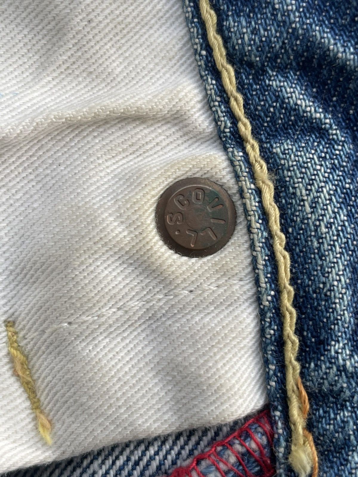 Japanese Brand Vintage Selvedge DopeDrakker Denim Size US 32 / EU 48 - 21 Thumbnail