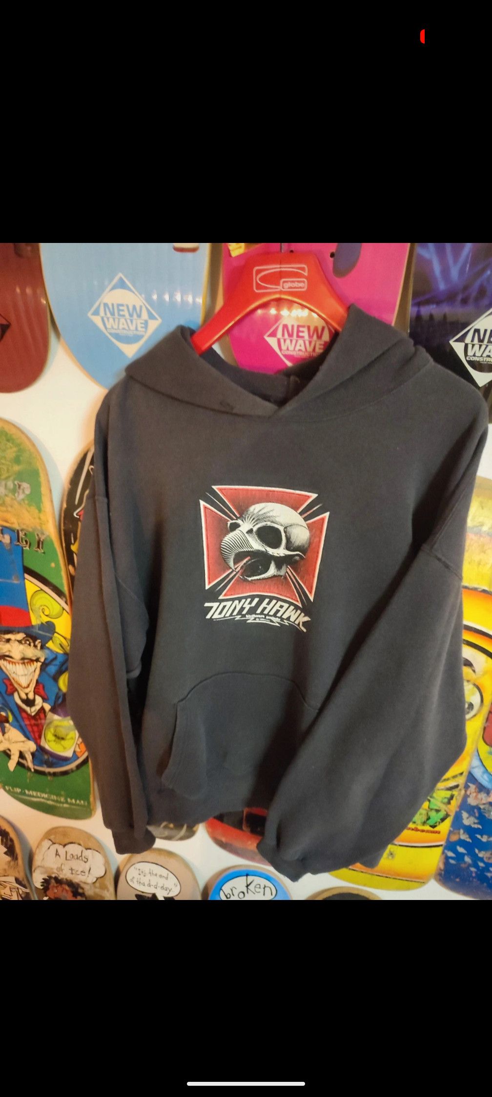 Tony Hawk Tony Hawk 1983 birdhouse Projects original Hoody Large Size US L / EU 52-54 / 3 - 8 Thumbnail