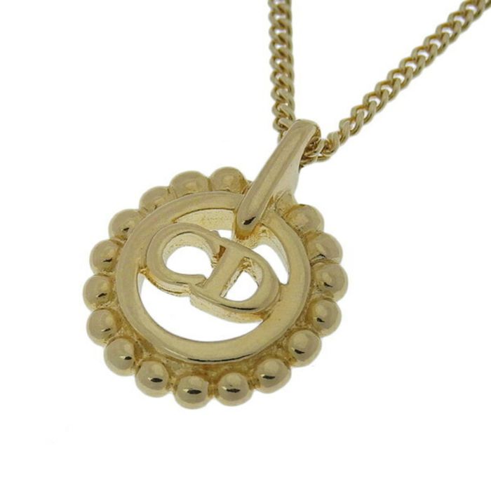 Dior Christian Dior Necklace Gold Ladies Grailed