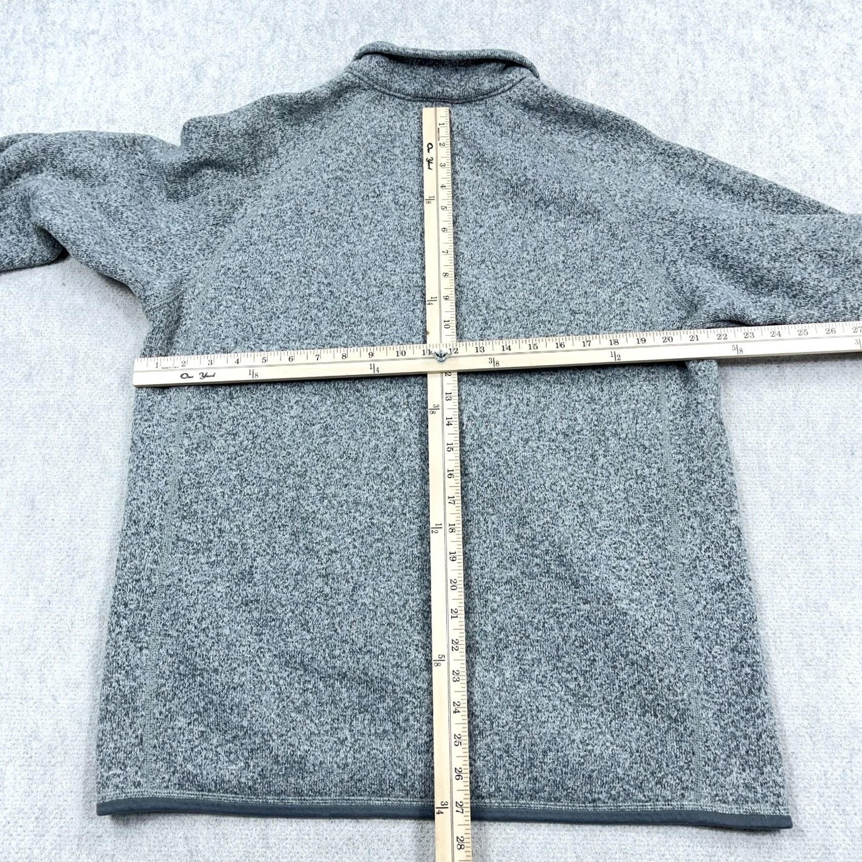 Patagonia Patagonia Pullover Sweater Men 2XL Gray Mock Neck 1/4 Zip Fleece Logo Embroidered Casual Outdoor Size US XXL / EU 58 / 5 - 5 Thumbnail