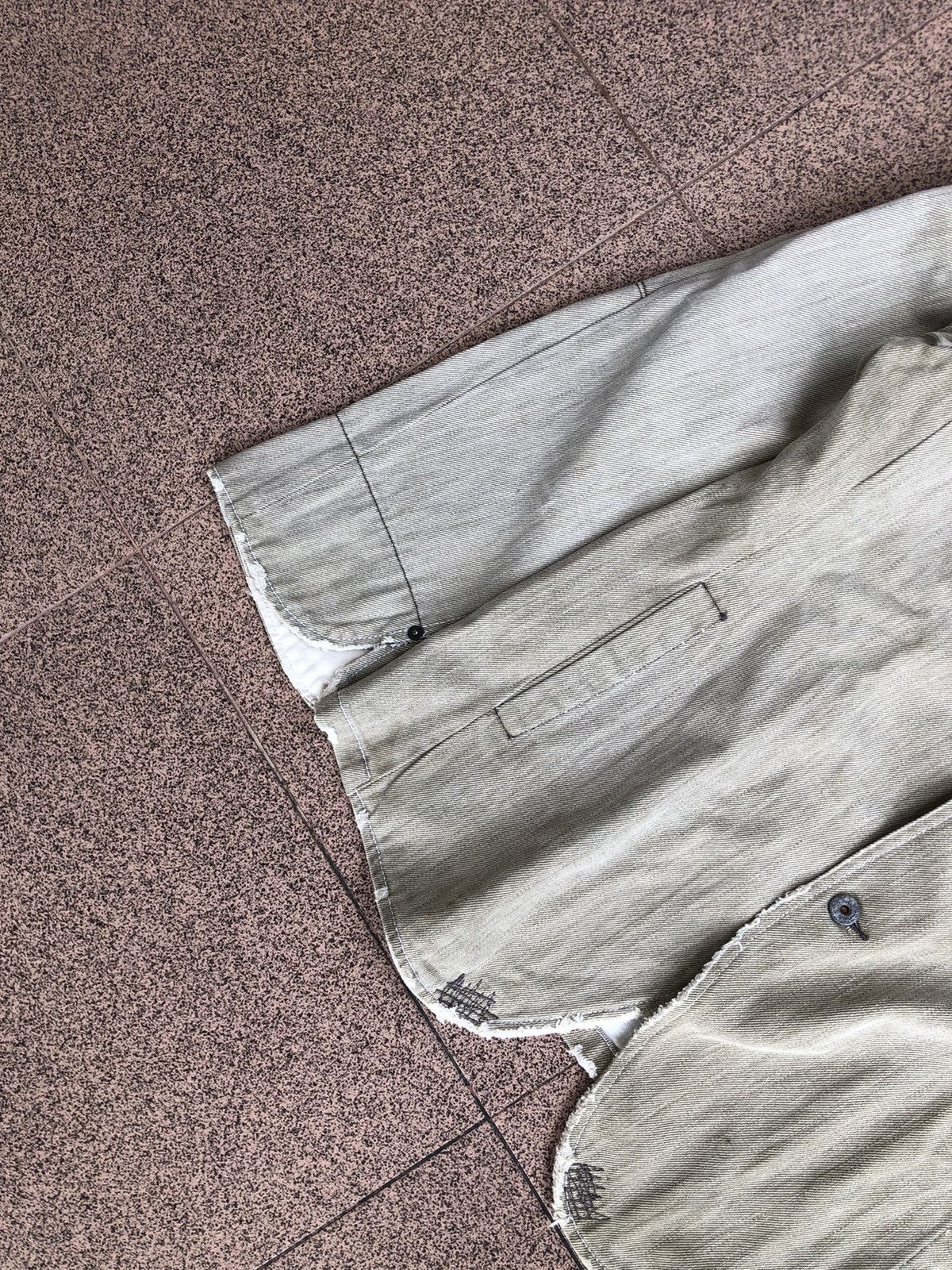 If Six Was Nine × Japanese Brand × Le Grande Bleu (L.G.B.) Royal Blue Denim Jacket Canvas Size US M / EU 48-50 / 2 - 4 Thumbnail