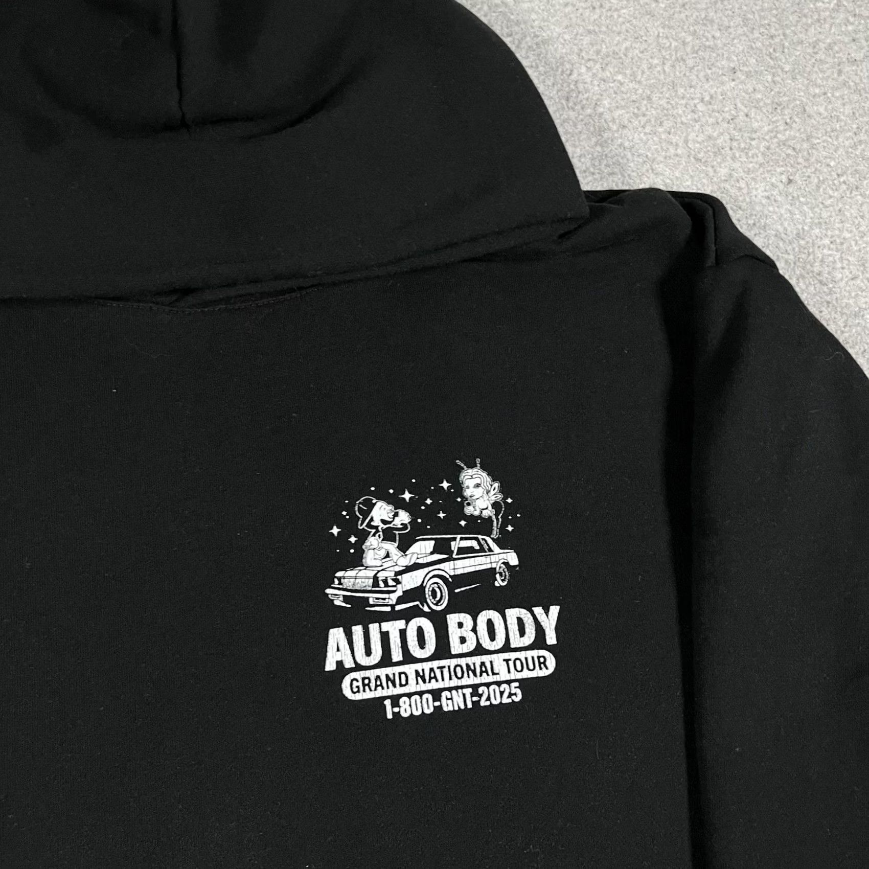 Vintage Kendrick Lamar Hoodie Mens XL SZA Grand National Tour Hoodie VIP Hip Hop Rap Hoodie Black Graphic Print Size US XL / EU 56 / 4 - 6 Thumbnail