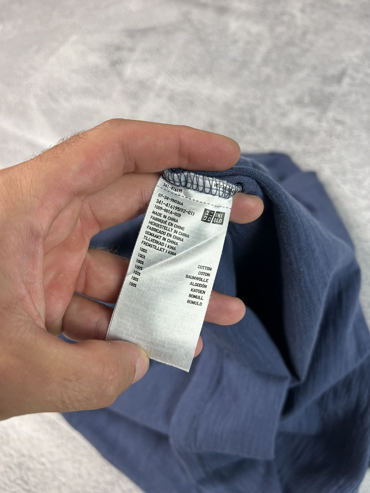 20471120 × Japanese Brand × Uniqlo Uniqlo Hokusai Blue Japanese streetwear T-shirt Size US S / EU 44-46 / 1 - 6 Thumbnail