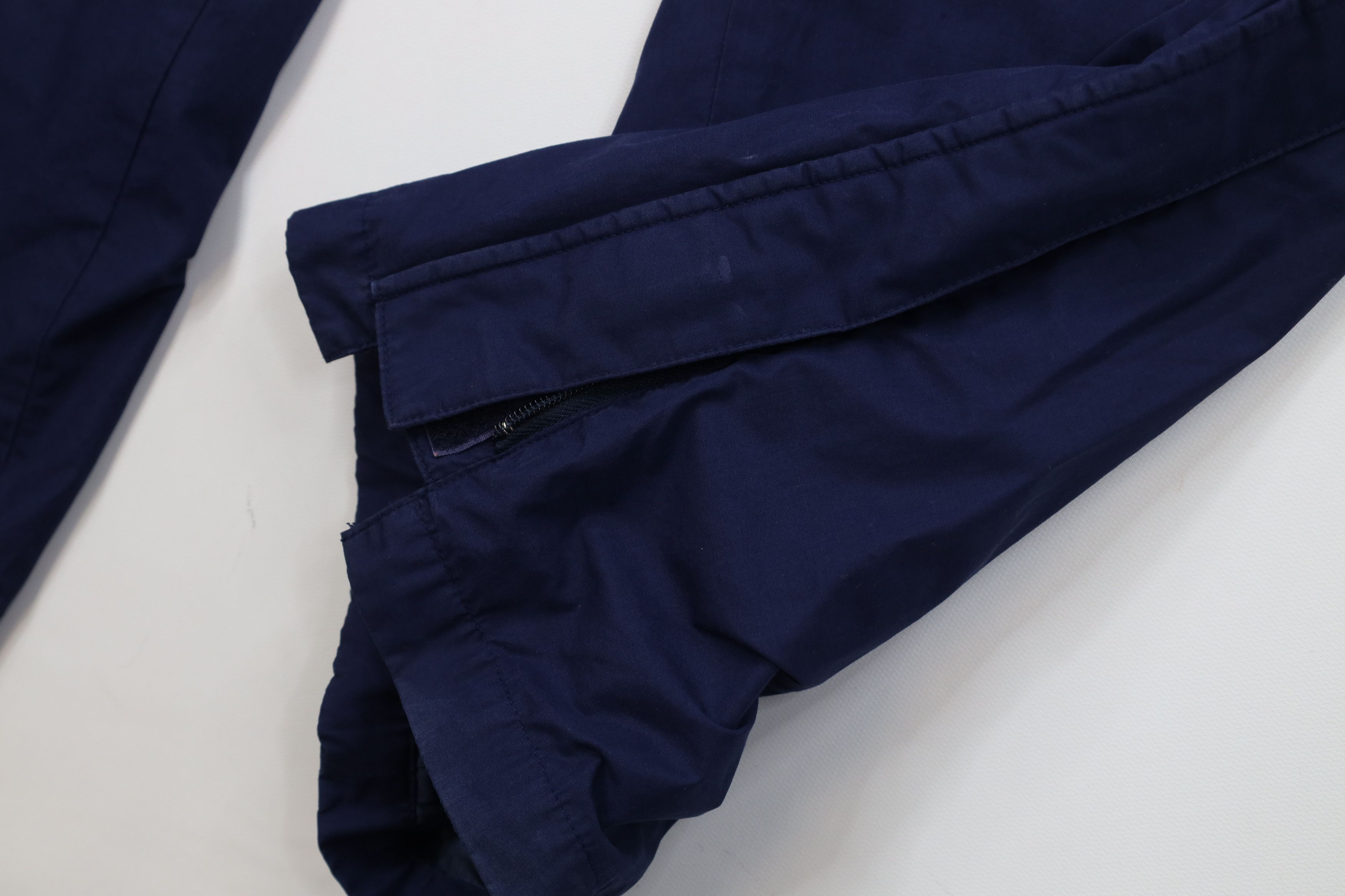 Vintage Vintage 90s Streetwear Waterproof Rain Pants Navy Blue Size US 40 / EU 56 - 7 Thumbnail