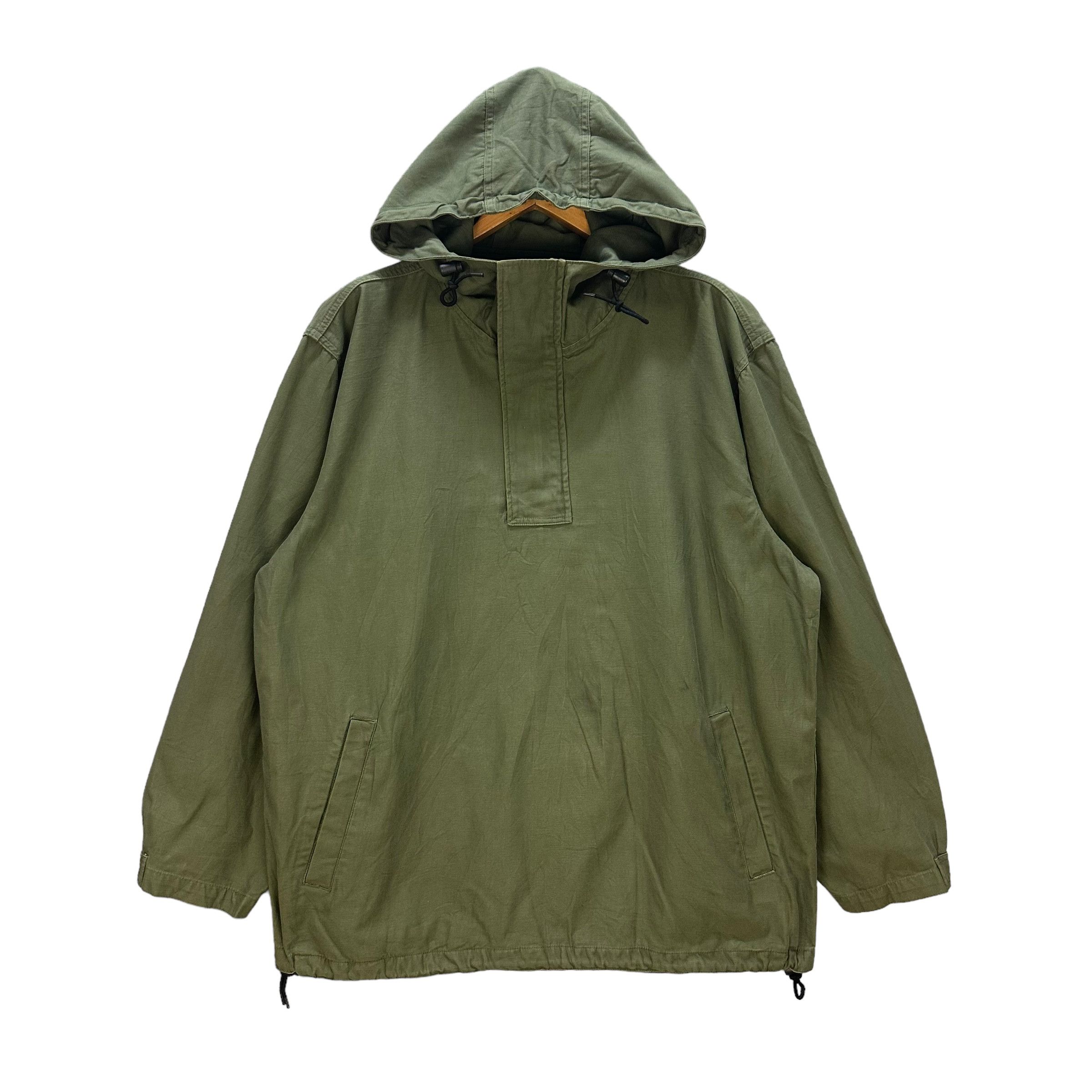 Vintage NEYRIES OLIVE GREEN ANORAK JACKET #8730-023 Size US L / EU 52-54 / 3 - 1 Thumbnail