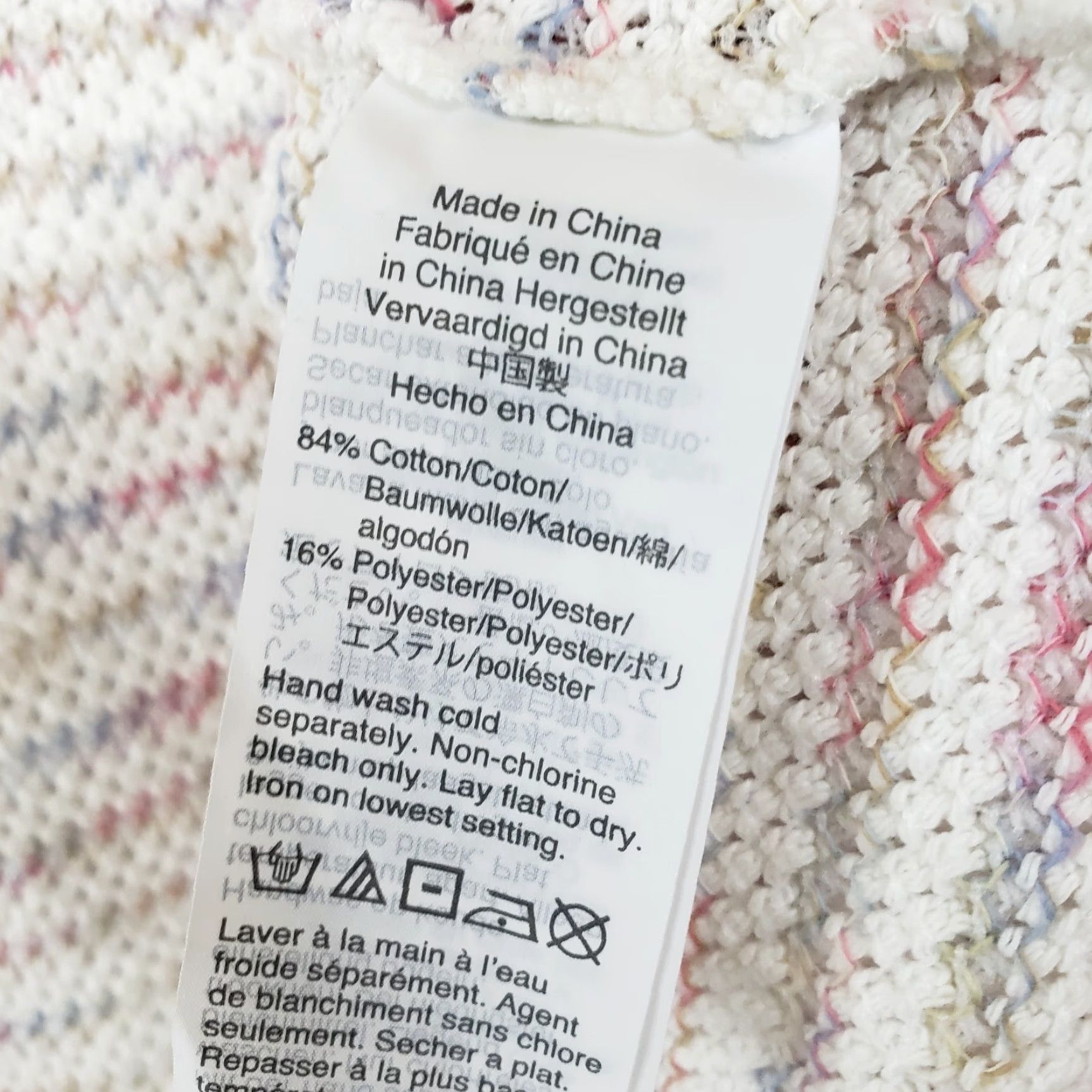 Madewell Madewell Womens Knit Scoopneck Top Stripe Sz Small Pink White Cotton Blend Pullover Knit Shirt Womens Colorful 90s? Size S / US 4 / IT 40 - 6 Thumbnail