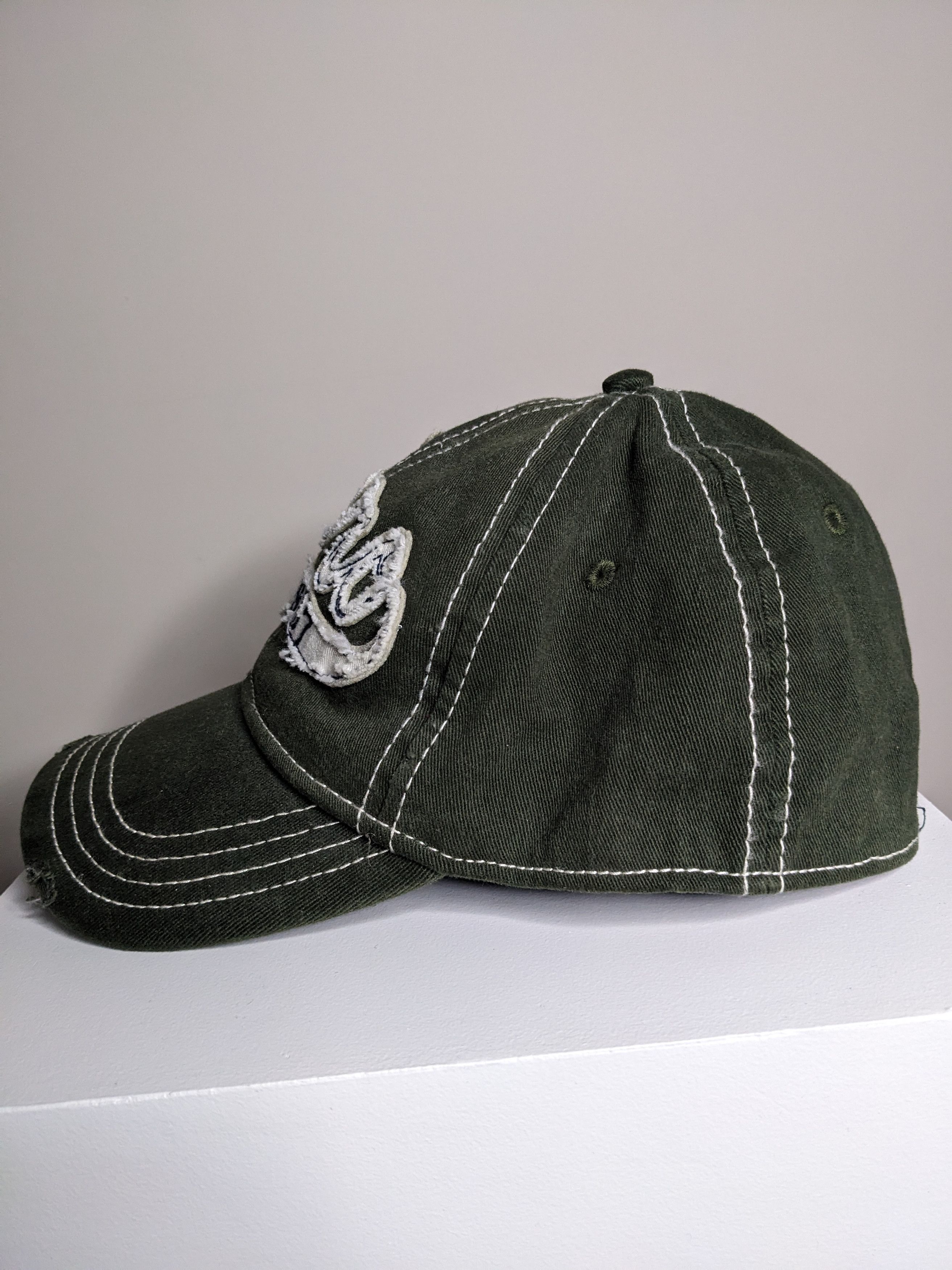 Aeropostale Aeropostale Y2K Spellout Logo Baseball Cap Sz L/XL Twill Hat Size ONE SIZE - 4 Thumbnail