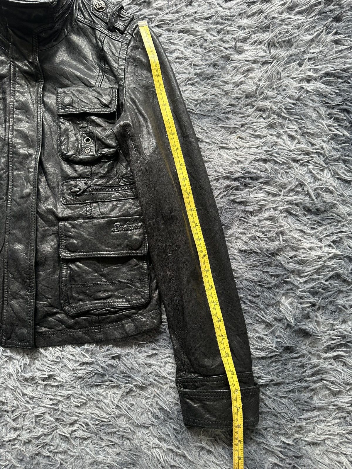 BUCKAROO 🔥Grail🔥 AW10 Buckaroo sheepskin leather jacket Size US M / EU 48-50 / 2 - 18 Thumbnail
