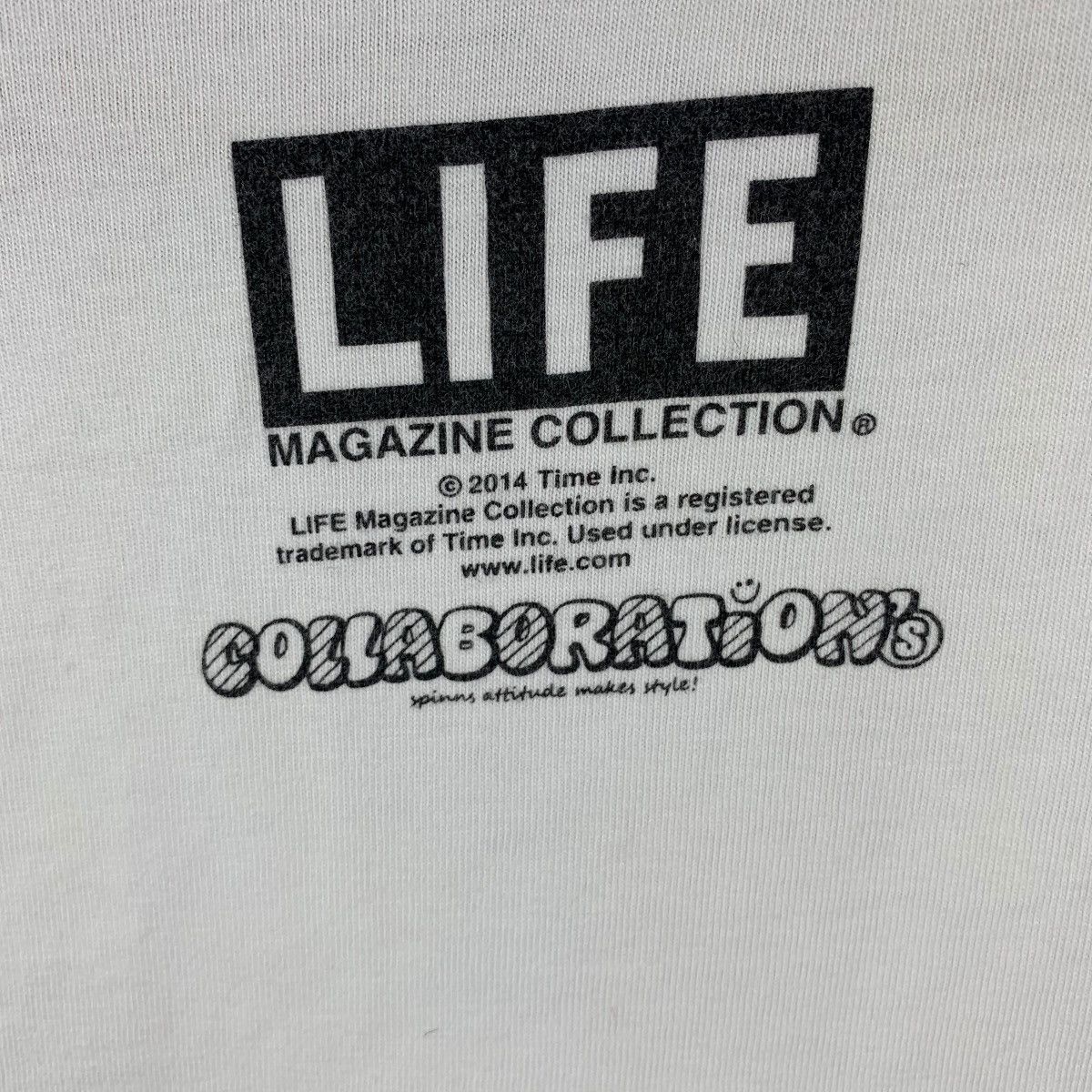Vintage LIFE MAGAZINE 2014 COLLECTION Statue Of Liberty Tee Shirt Size L / US 10 / IT 46 - 6 Thumbnail