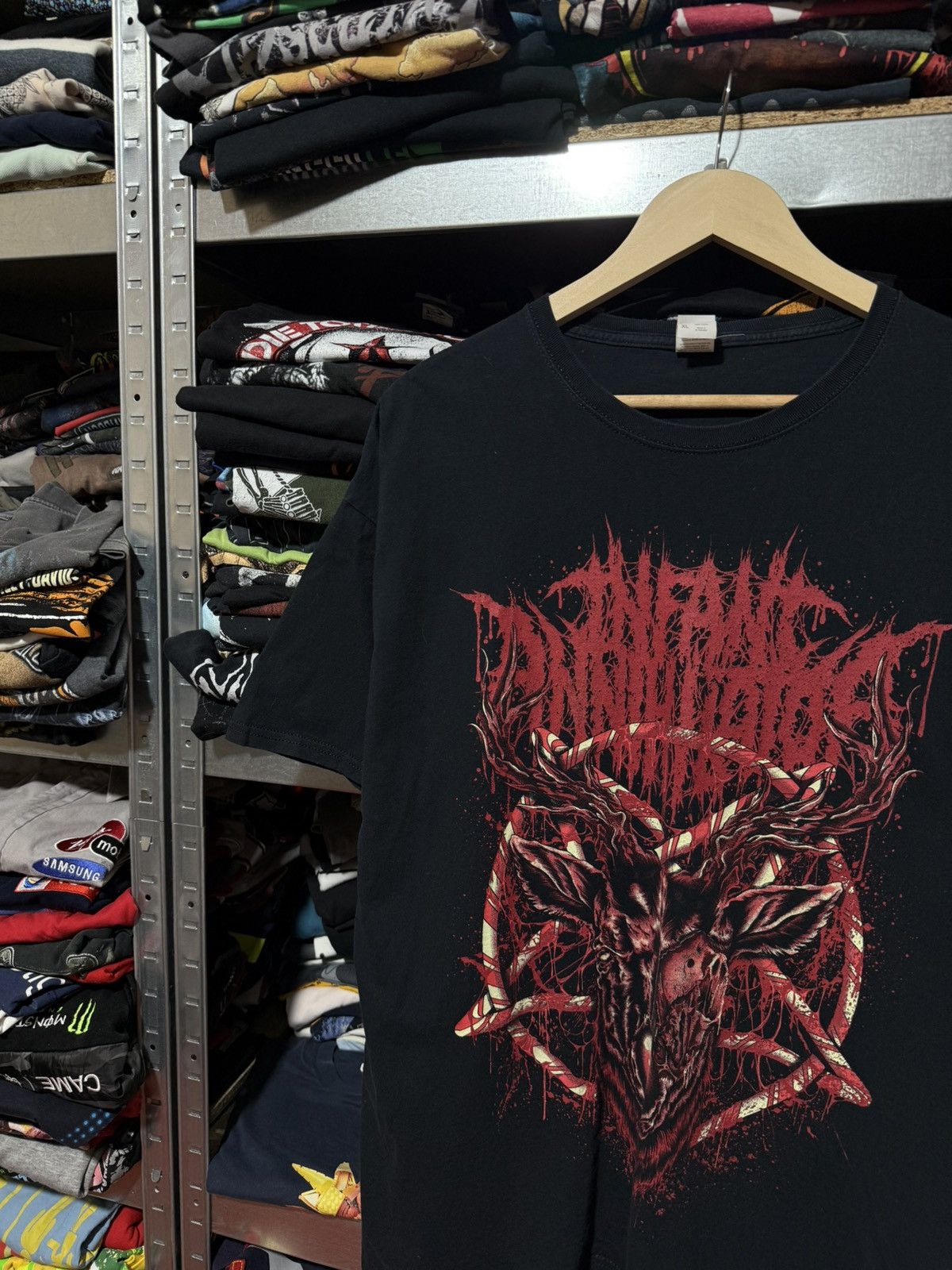 Band Tees Vintage Infant Annihilator Rock Band Promo Album T-Shirt Y2K Size US XL / EU 56 / 4 - 3 Thumbnail