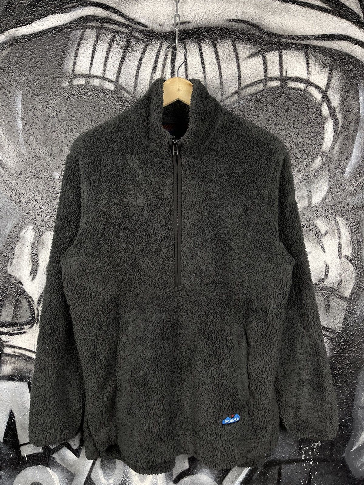KAVU KAVU Snowpack Fleece Black Chalet 1/2 Zip Women’s Size M Size M / US 6-8 / IT 42-44 - 3 Thumbnail