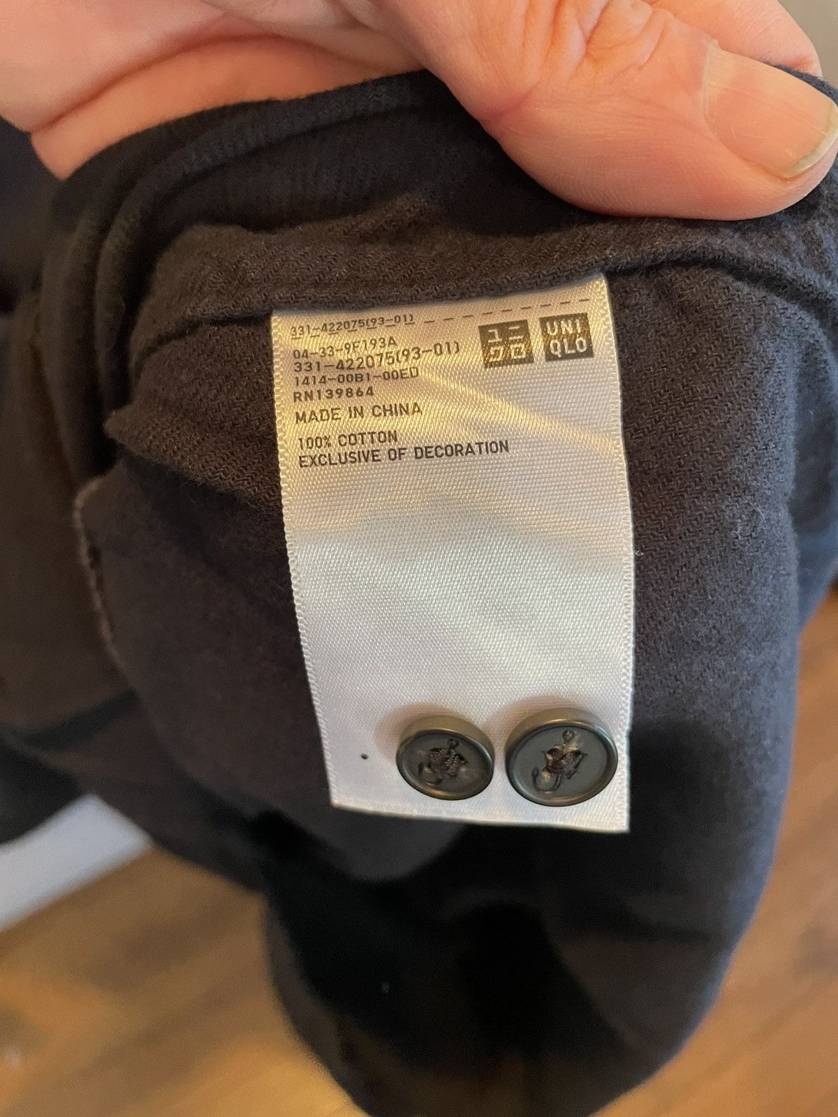 JW Anderson × Uniqlo Long Flannel Flannel Shirt Size US S / EU 44-46 / 1 - 4 Thumbnail