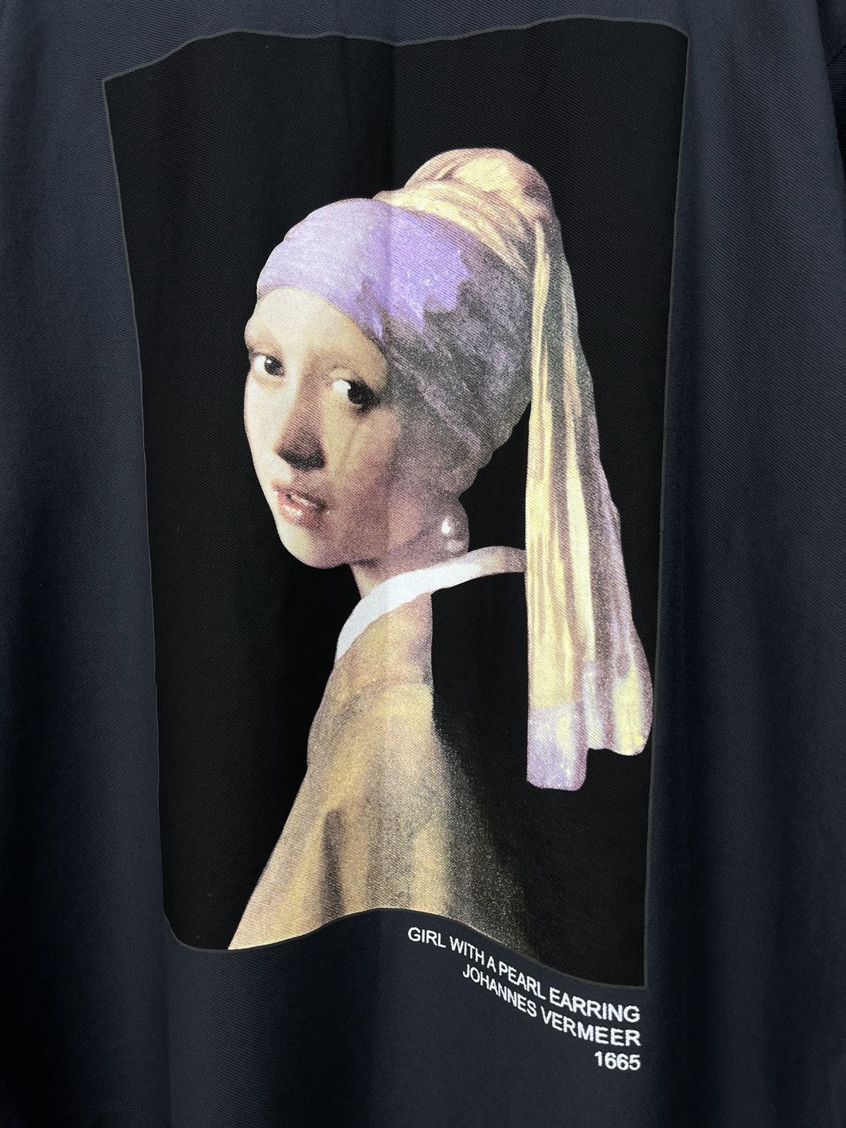 Designer Primark x Johannes Vermeer Big Logo Oversized T-Shirt Size US XL / EU 56 / 4 - 7 Thumbnail