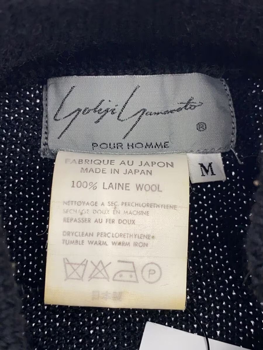 Yohji Yamamoto yohji yamamoto POUR HOMME/M/Wool/BLK Knit Size US M / EU 48-50 / 2 - 3 Thumbnail