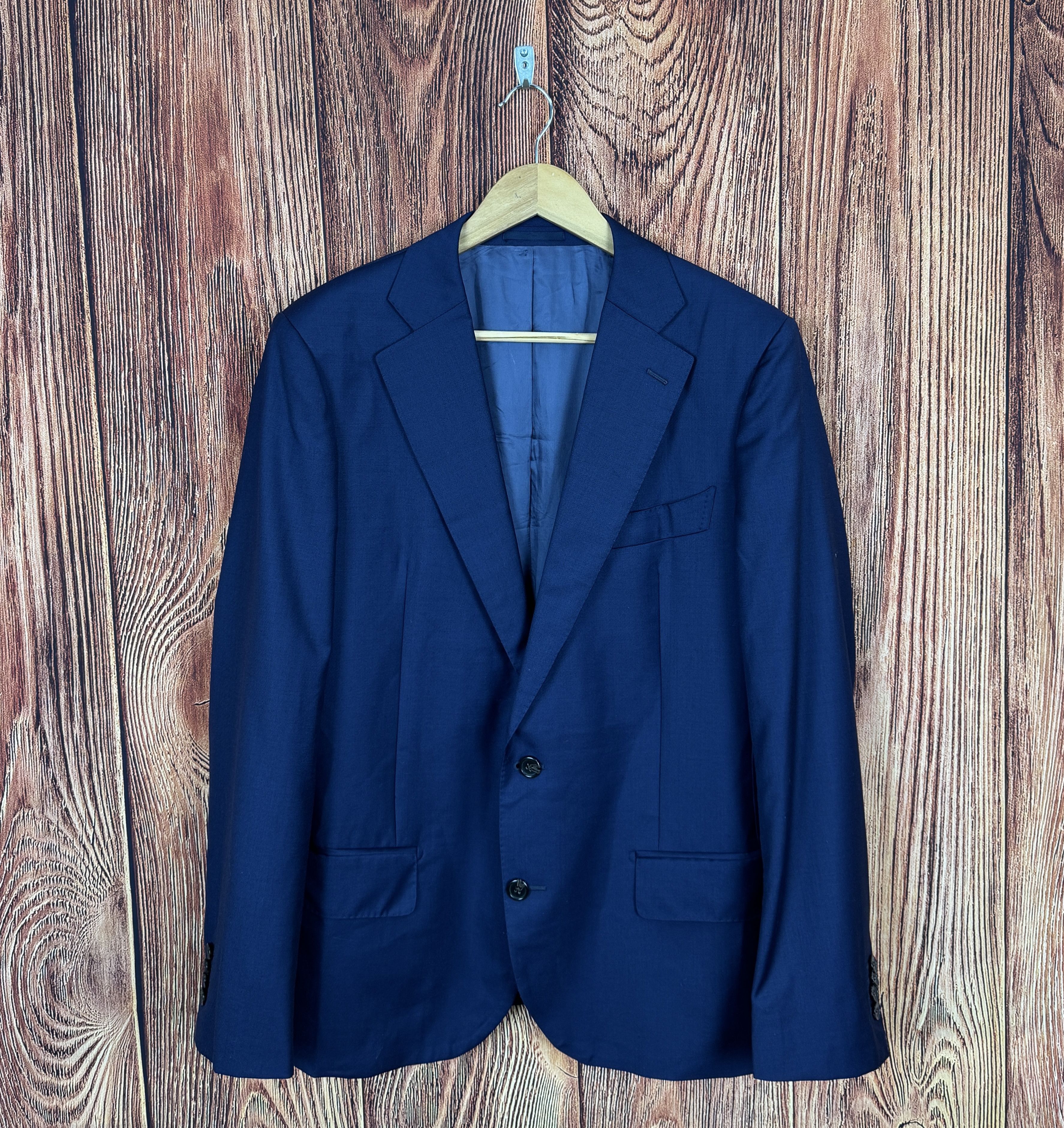 Suitsupply Suitsupply Wool Vitale Barberis Canonico Blazer IT 52 US 42 Size 42R - 1 Thumbnail