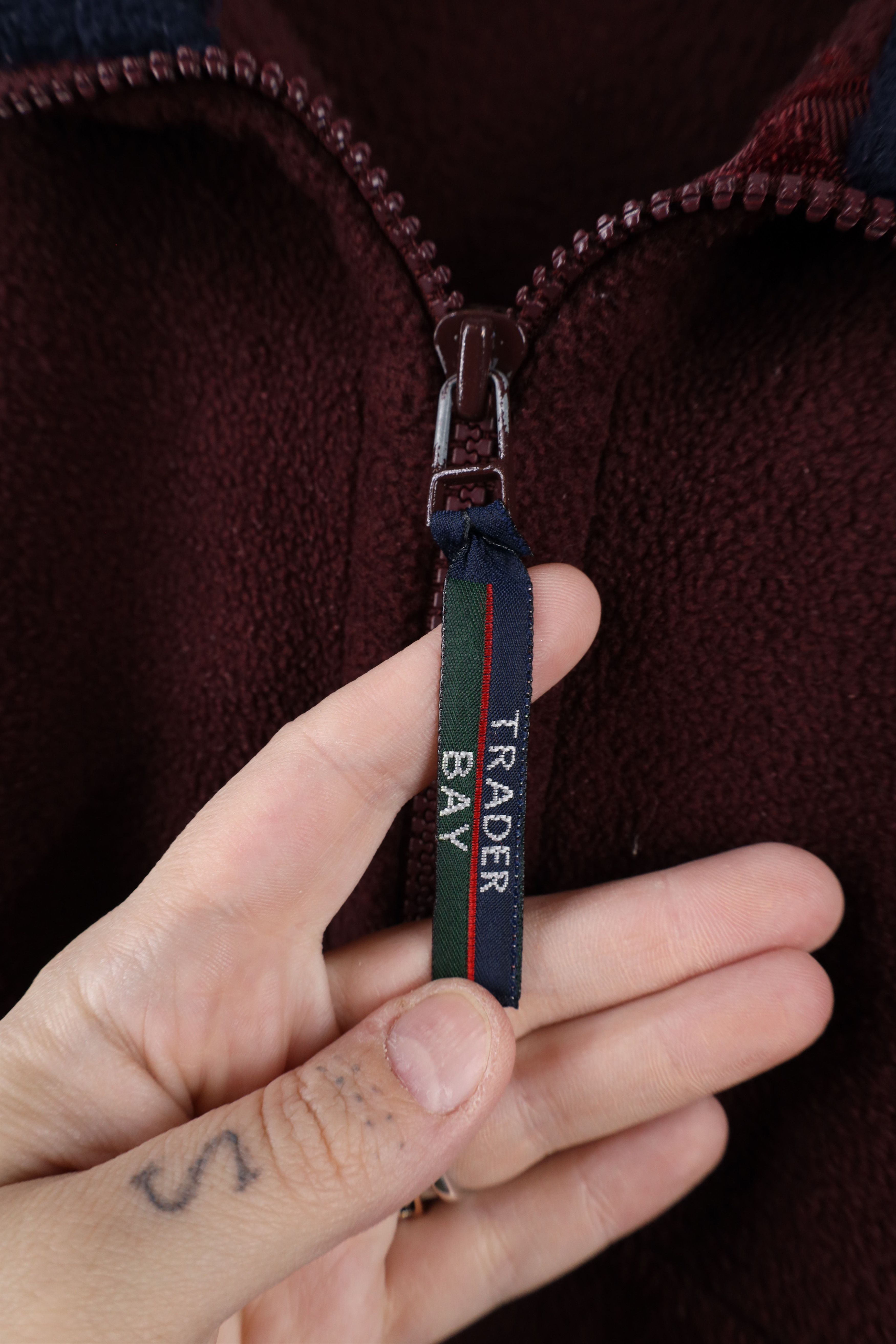 Vintage Vintage 90s Streetwear Half Zip Fleece Pullover Sweater Size US XXL / EU 58 / 5 - 5 Thumbnail