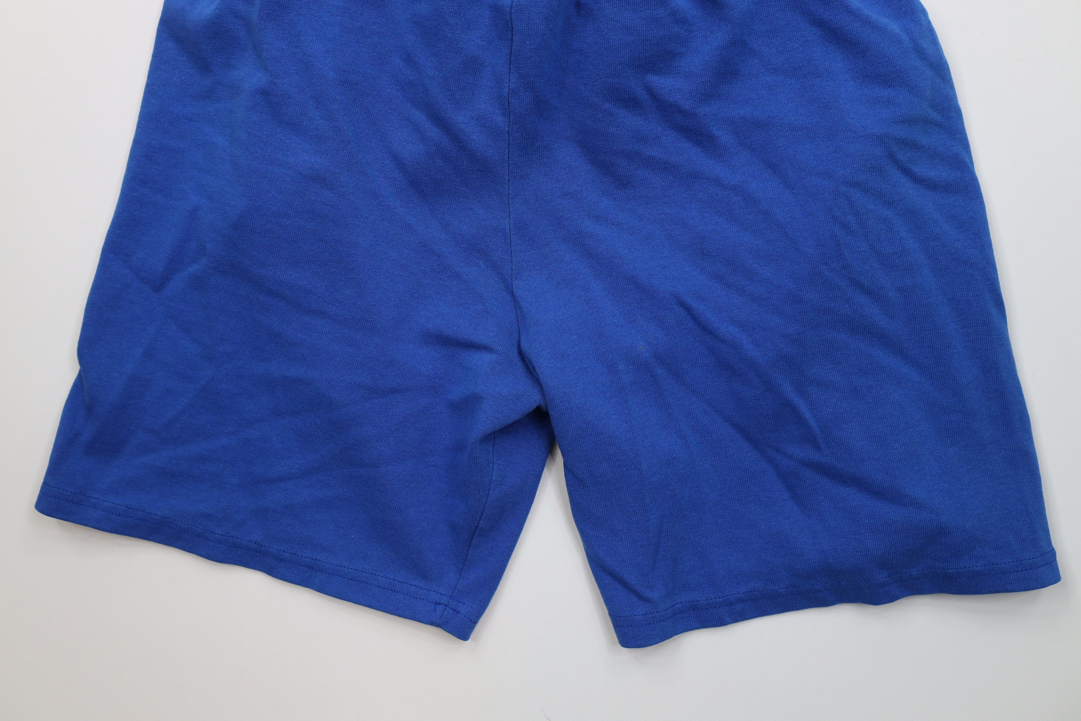 Champion Vintage 90s Champion Faded Above Knee Dad Shorts Royal Blue Size US 32 / EU 48 - 11 Thumbnail