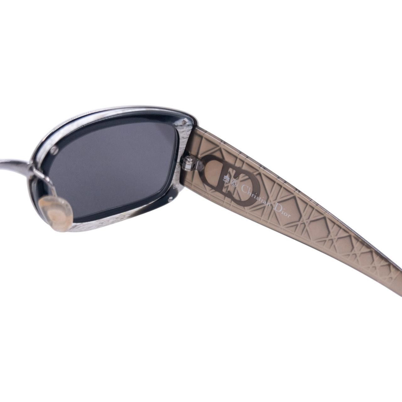Christian Dior Monsieur Vintage Dior Embossed Sunglasses Size ONE SIZE - 7 Thumbnail