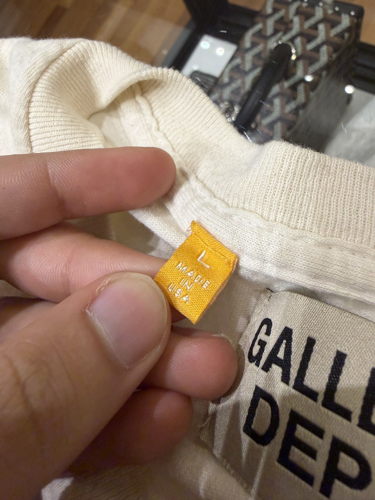 Gallery Dept. Gallery Dept Art That Kills Stack Glitter Logo Tee Size US L / EU 52-54 / 3 - 3 Thumbnail