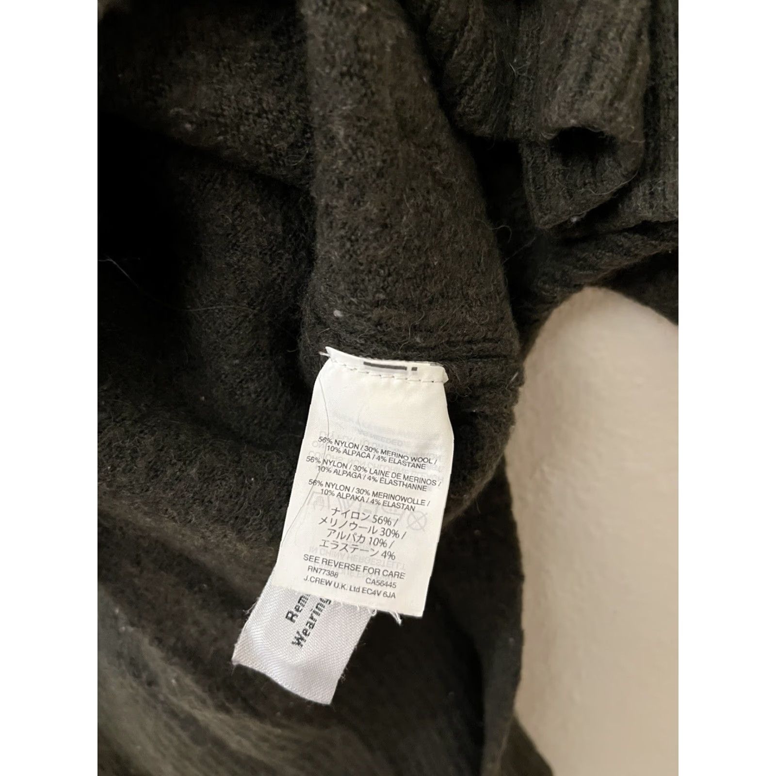 J.Crew VINTAGE J.CREW Sweater Shirt Womens Medium Green Long Sleeve Pullover Wool Blend V-Neck All Seasons Mens? Girls? Wait. Size M / US 6-8 / IT 42-44 - 4 Thumbnail