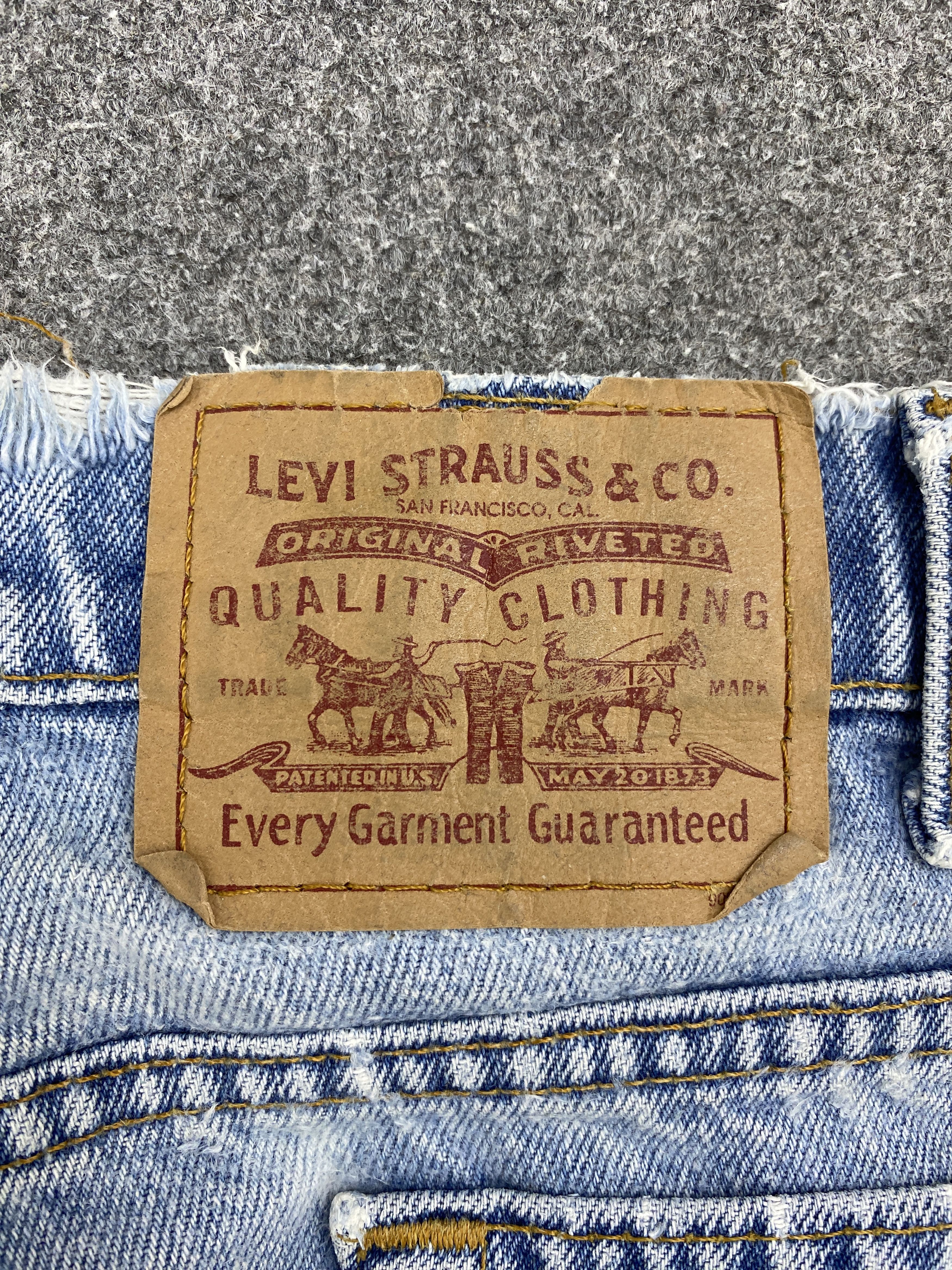 Levi's × Vintage Vintage 90s Levis 550 Light Washed Jeans Size US 34 / EU 50 - 5 Thumbnail