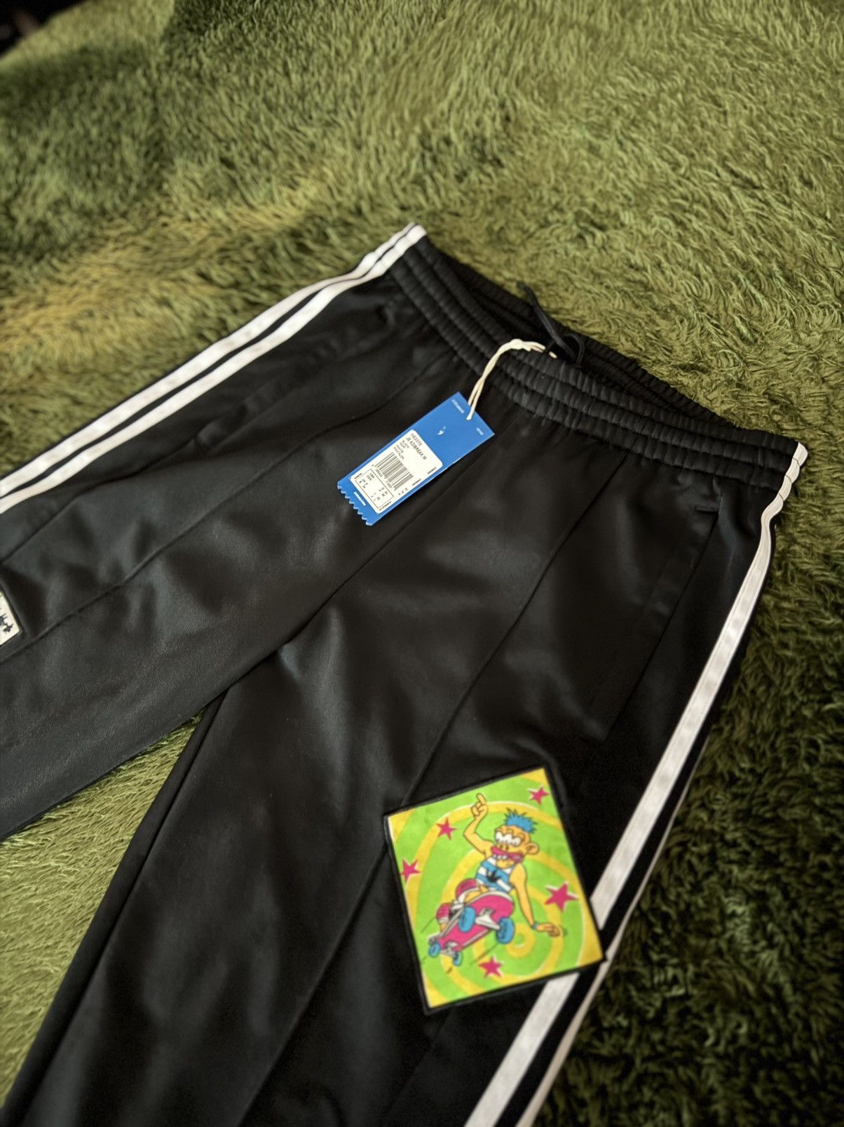 Adidas × Jeremy Scott [S] Adidas x Jeremy Scott Patched Adibreak Track Pants Size US 32 / EU 48 - 2 Thumbnail