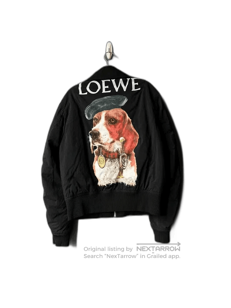 Loewe Loewe Beagle Dog Print Cotton Jacket. Size US L / EU 52-54 / 3 - 1 Thumbnail
