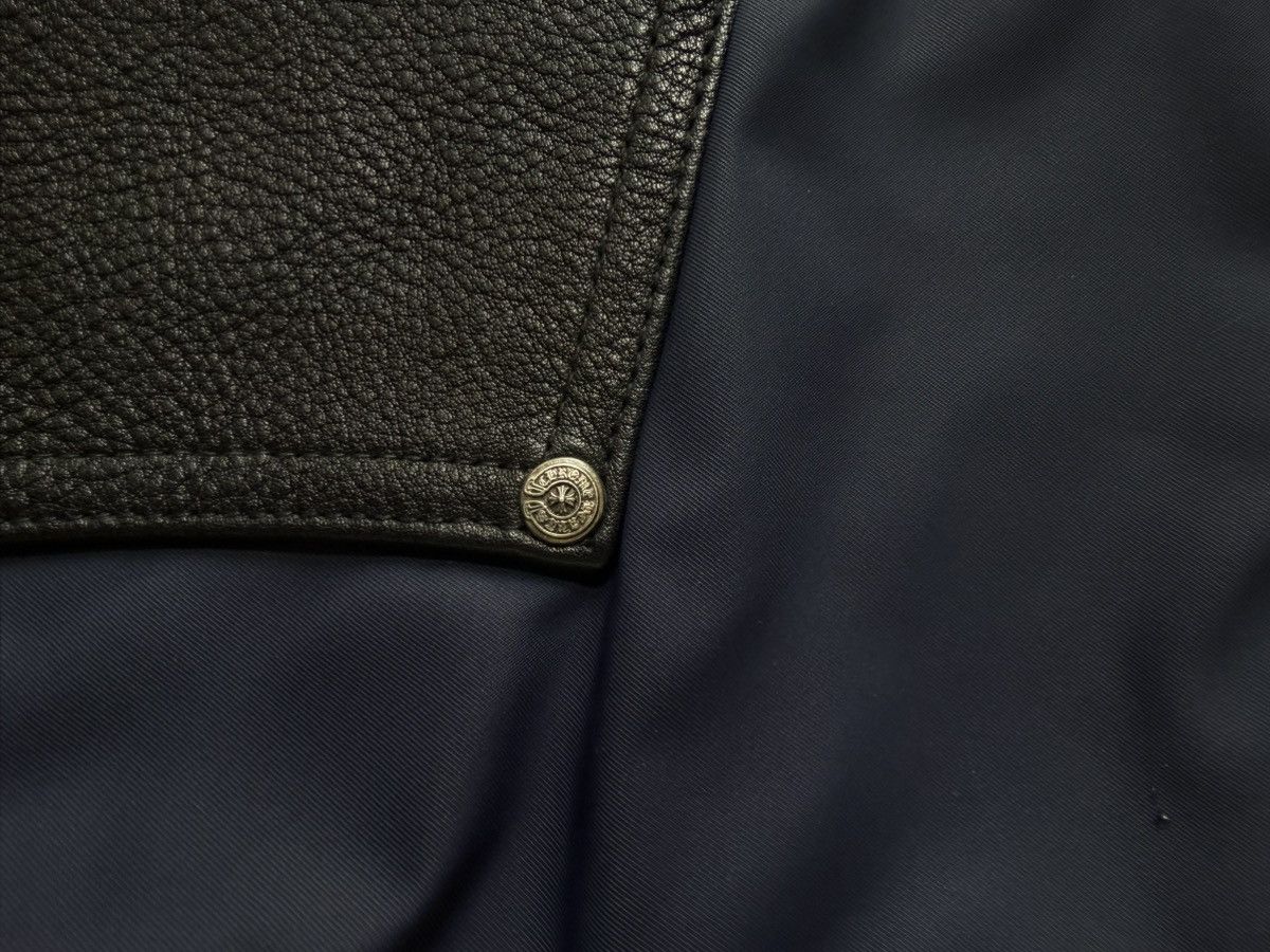 Chrome Hearts Chrome Hearts Navy Nylon & Leather Carpenter Pants Size US 34 / EU 50 - 5 Thumbnail