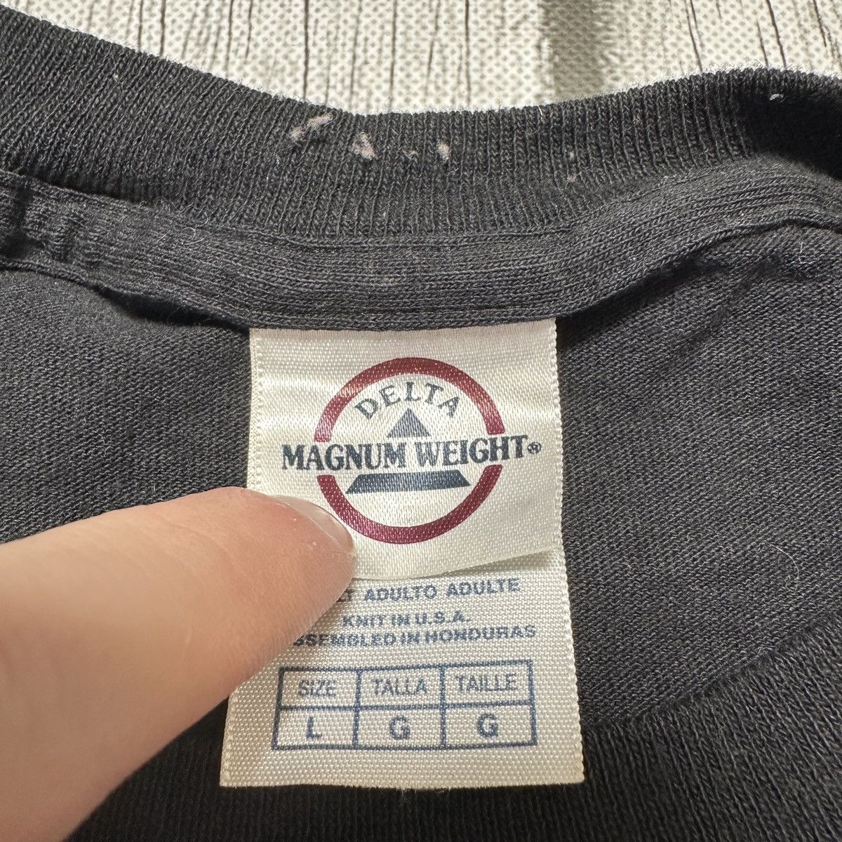 Delta × Vintage Vintage White Tigers tee Size US L / EU 52-54 / 3 - 4 Thumbnail