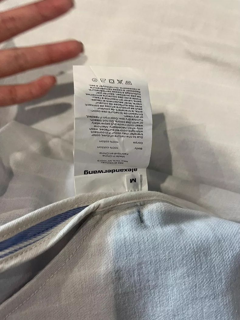 Alexander Wang Alexander Wang Striped Long Sleeve Shirt- Size M / US 6-8 / IT 42-44 - 3 Thumbnail