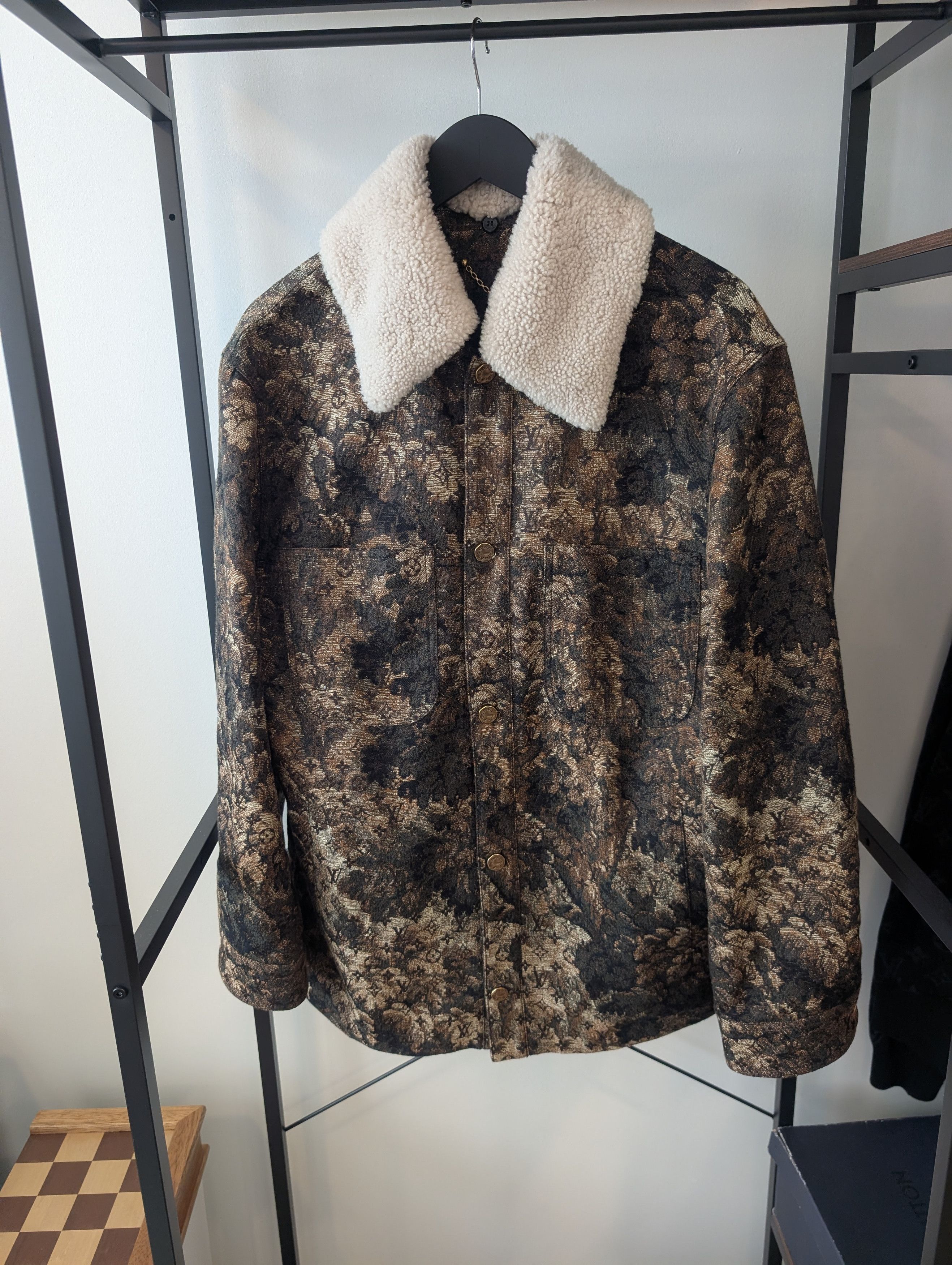 Louis Vuitton Louis Vuitton monogram camouflage sterling denim jacket Size US L / EU 52-54 / 3 - 1 Thumbnail