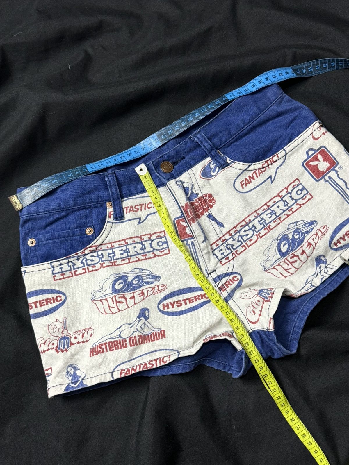 Hysteric Glamour × Japanese Brand Hysteric Glamour Y2K Hot Pants Gothic Styled Size US 28 / EU 44 - 5 Thumbnail