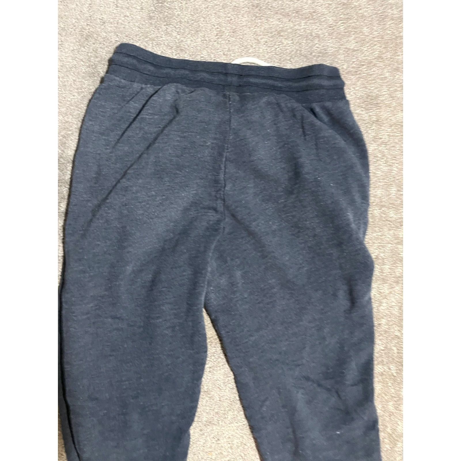 American Eagle Outfitters American Eagle Blue Solid Logo sweatpants Lounge Small Women classic Size 28" / US 6 / IT 42 - 4 Thumbnail